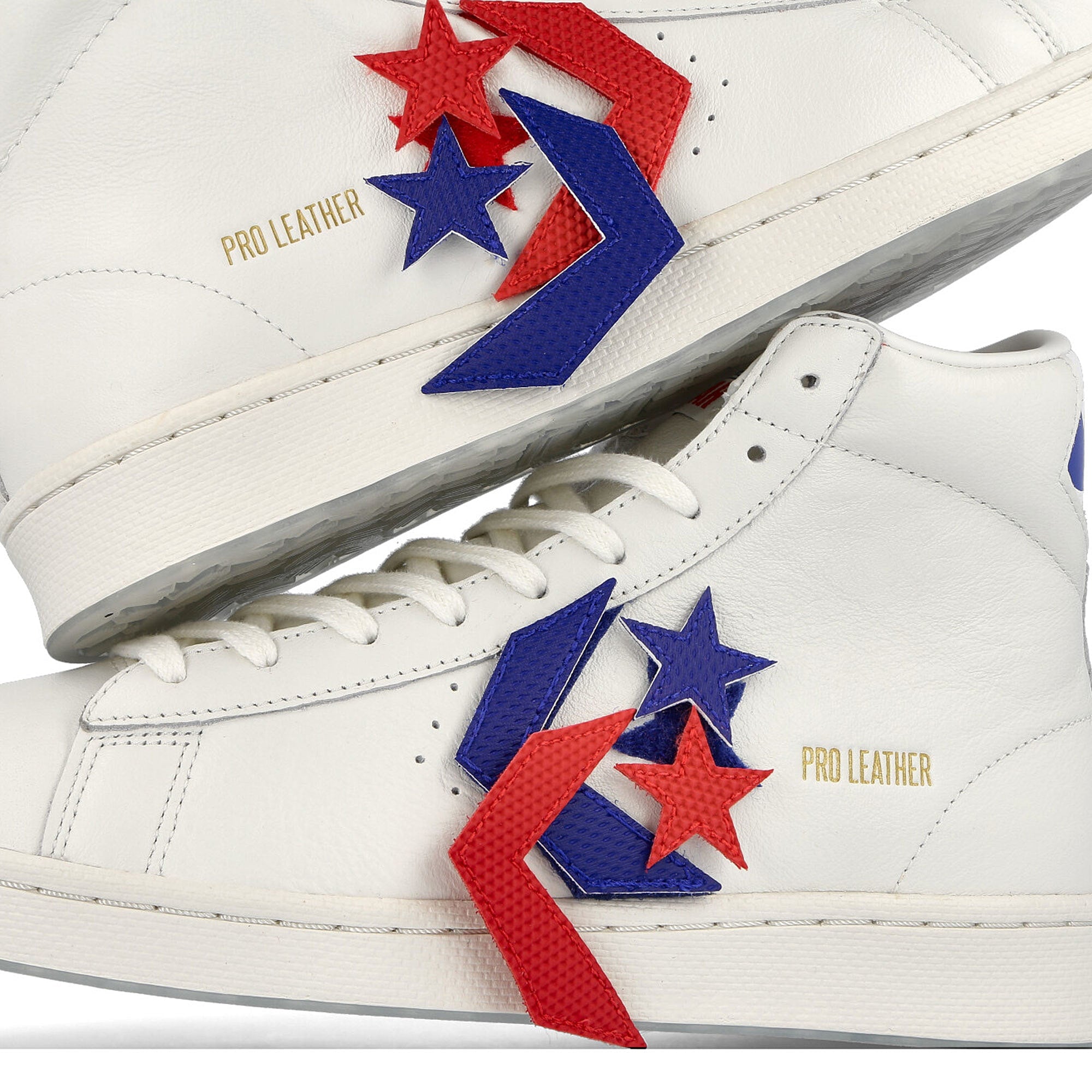 Converse pro leather hi Vintage White-University Red Sneakers Detail View 1 | Overkill