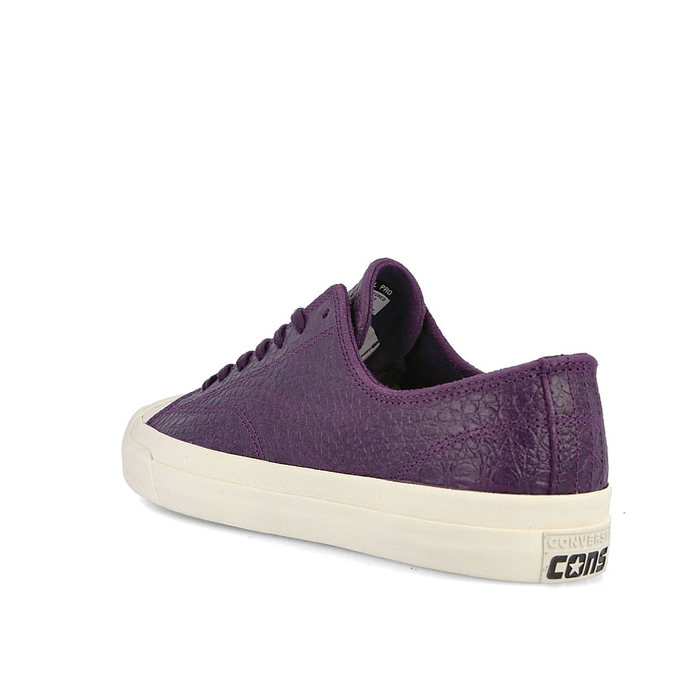 Converse Pop Trading Co Scales x Converse Jack Purcell Pro Ox Purple / Black Close-up | Overkill