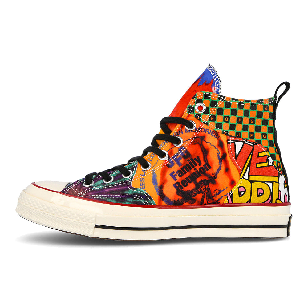 Converse Joe Freshgoods x Converse Chuck 70 Hi Black-Multi-Egret Sneakers 170646C | Overkill