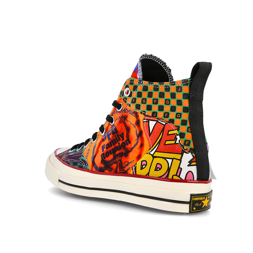 Converse Joe Freshgoods x Converse Chuck 70 Hi Black-Multi-Egret Sneakers Material | Overkill