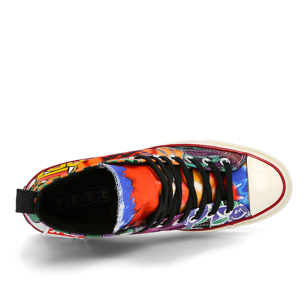 Converse Joe Freshgoods x Converse Chuck 70 Hi Black-Multi-Egret Sneakers Detailfoto | Overkill