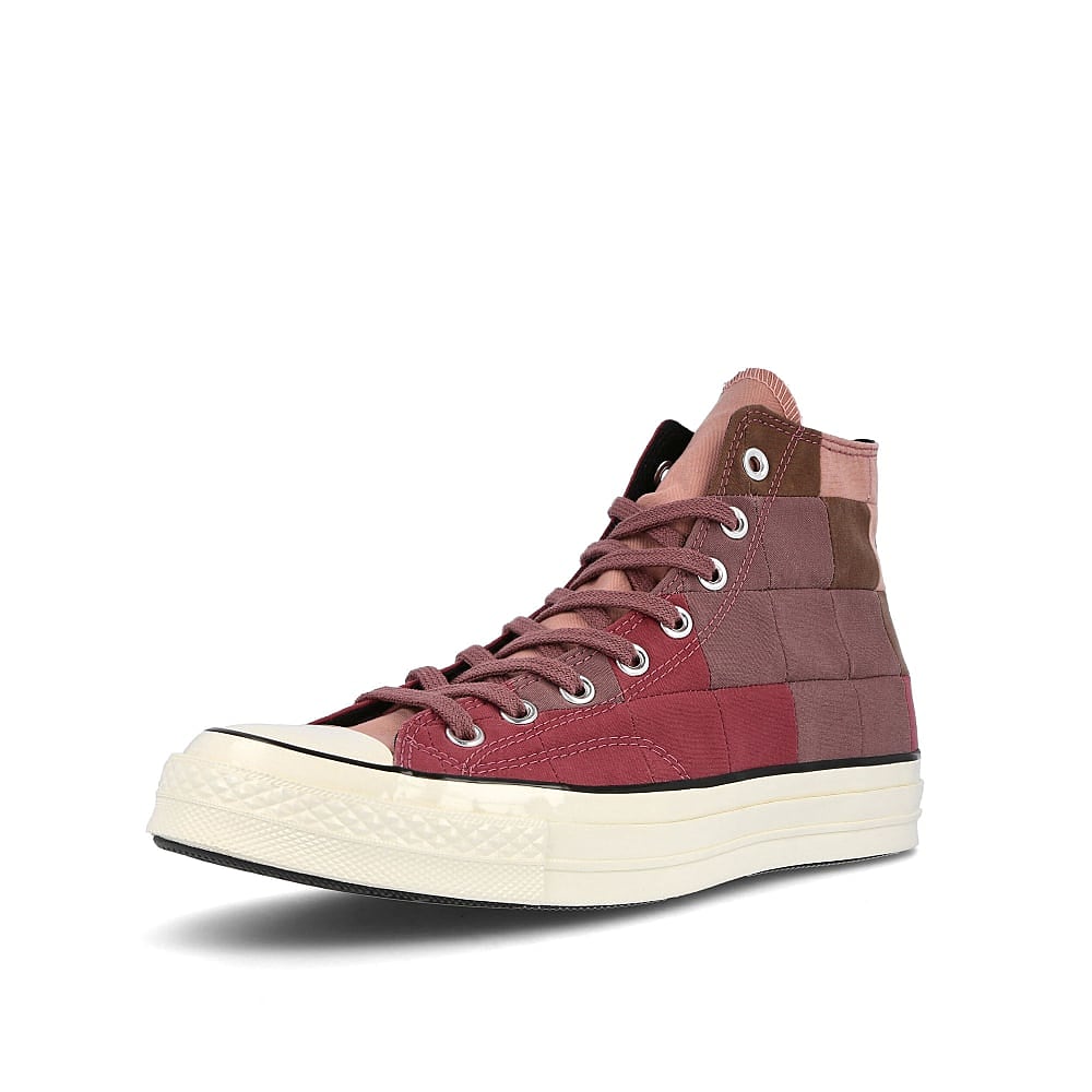 Converse x converse chuck 70 hi Rose Taupe-Egret-Black Sneakers Close Up | Overkill