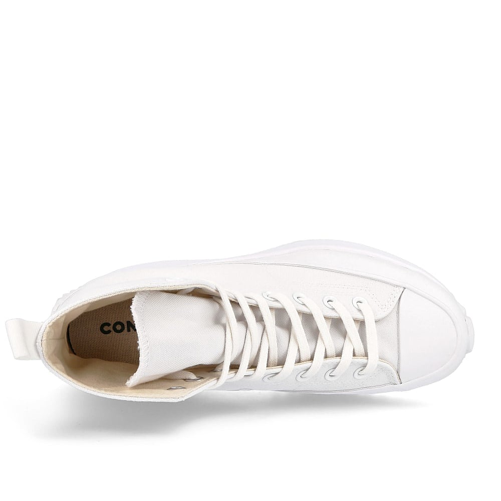 Converse run star hike hi White / White / White Detail view 1 | Overkill