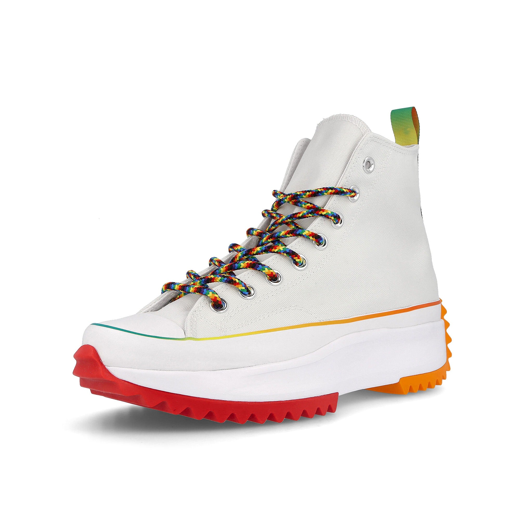Converse run star hike hi pride White / Multi / White Detailfoto | Overkill