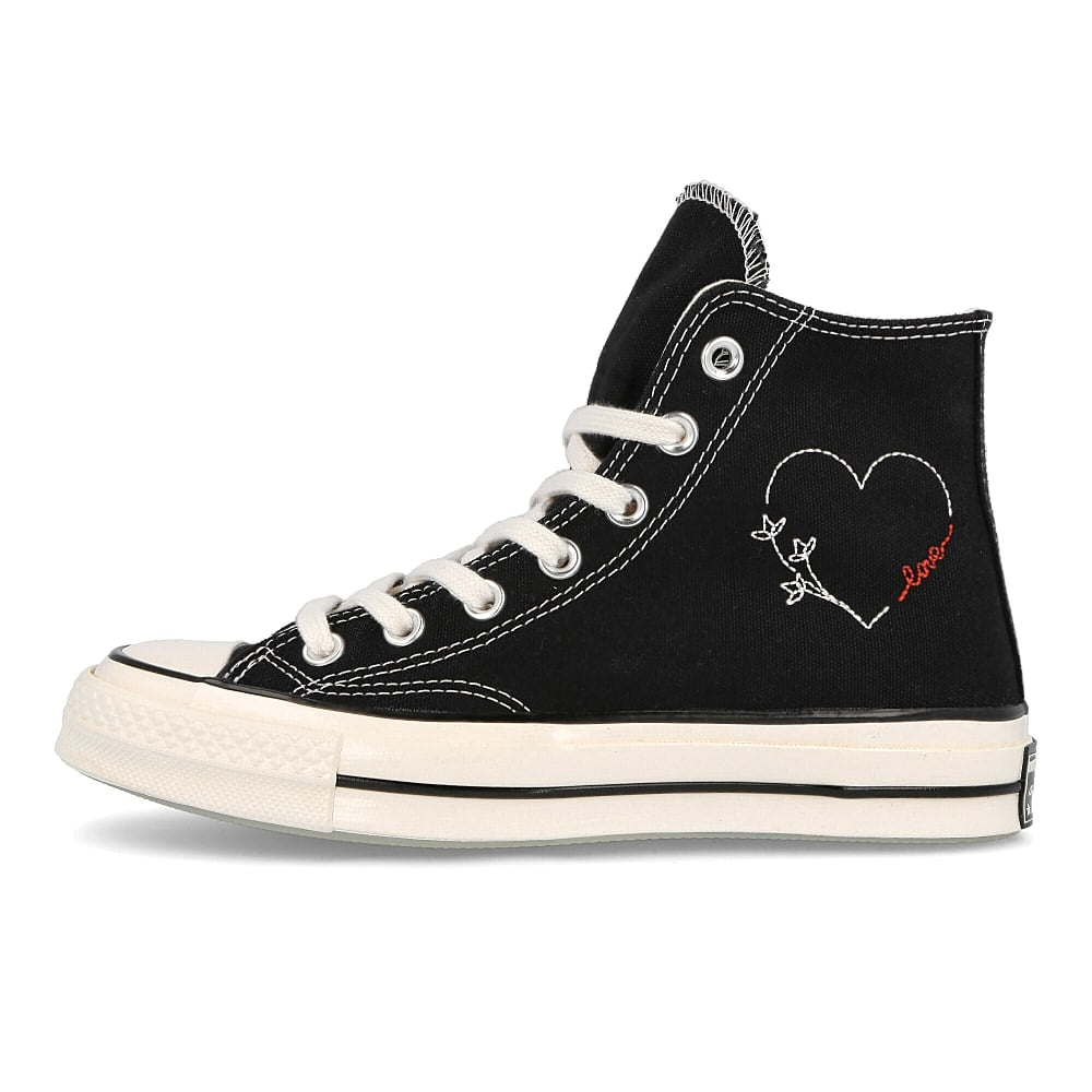 Converse chuck 70 hi valentine's day Black-Egret-Black Sneakers 171118C | Overkill