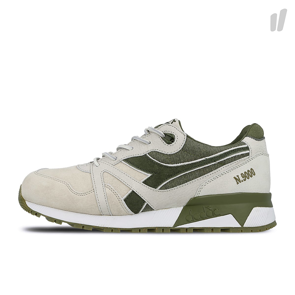 Diadora n9000 shrek Gray Turbine Sneakers | Overkill