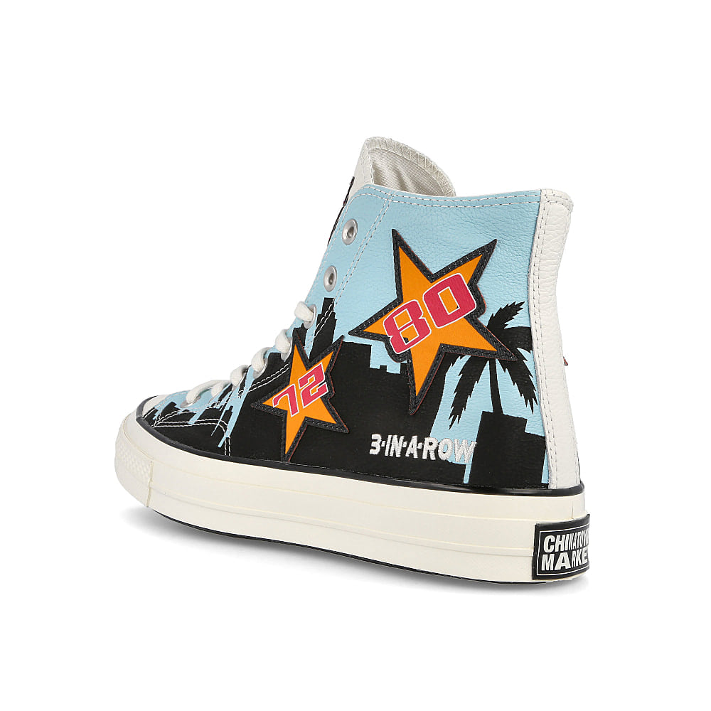 Converse Chinatown Market x NBA x Jeff Hamilton x Converse Chuck 70 Poolside-Black-Egret Sneakers Material | Overkill