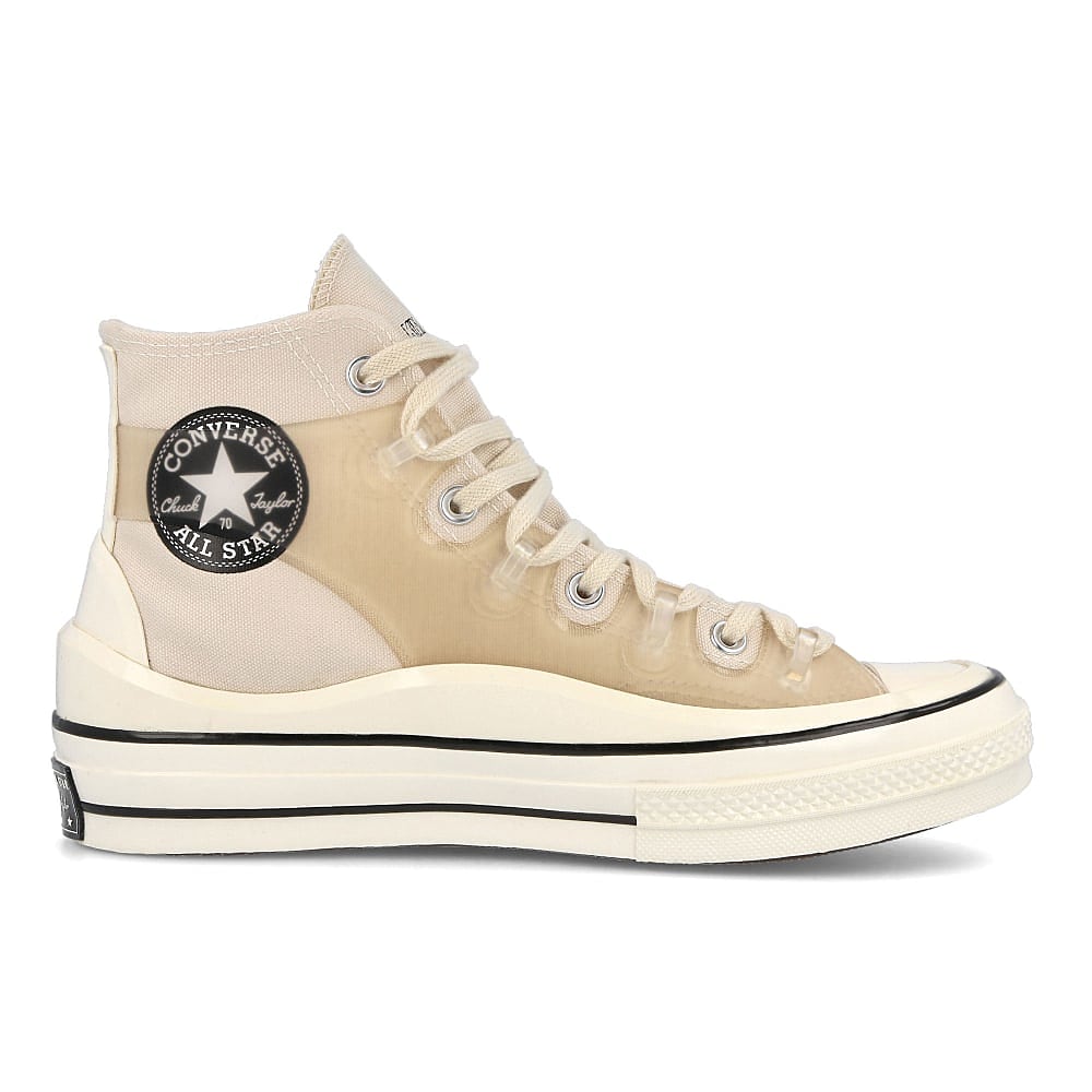 Converse Kim Jones x Converse Chuck 70 Utility Wave Hi Natural Ivory-Egret-Black High Top Sneakers Silhouette | Overkill
