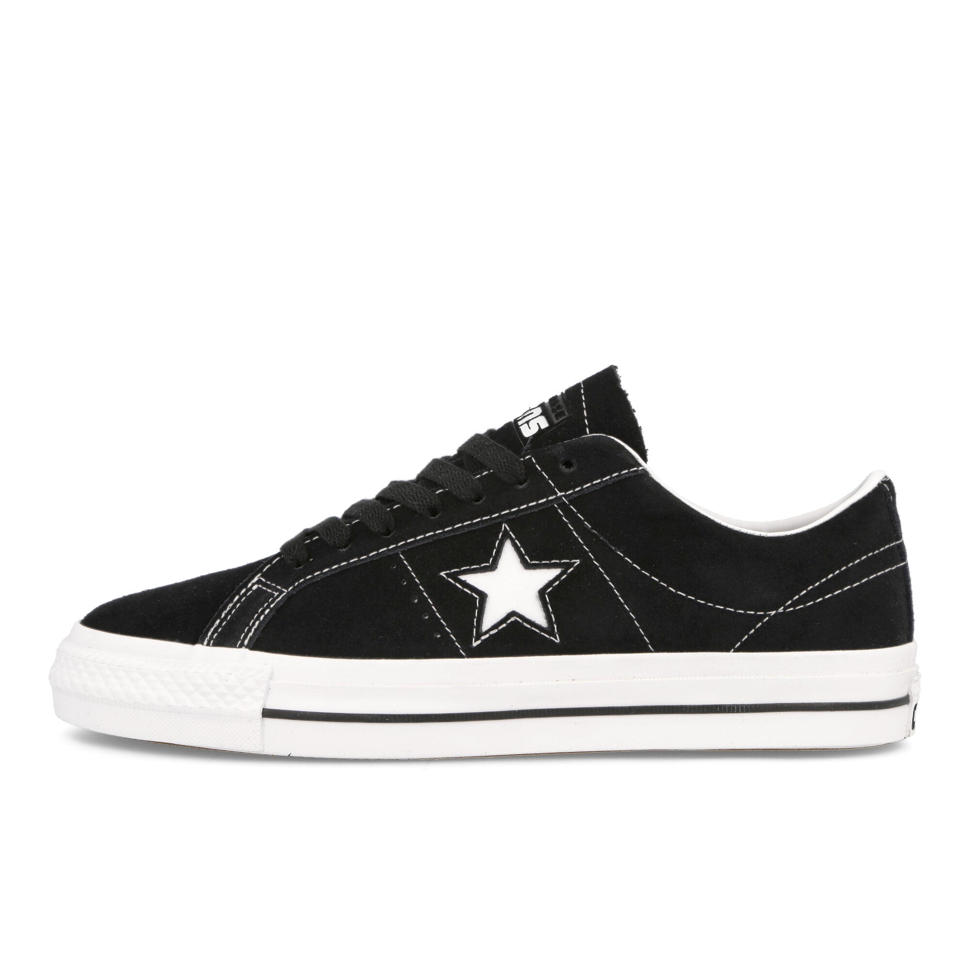 Converse One Star Pro OX Black / Black / White Low Top Sneakers 171327C | Overkill