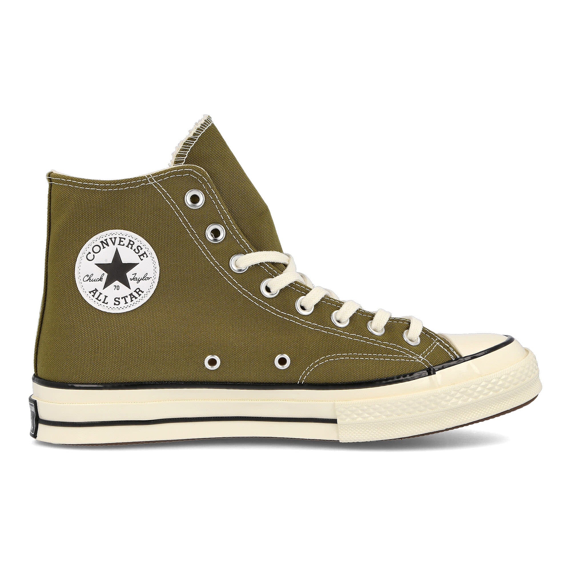 Converse chuck 70 hi Dark Moss-Egret-Black Sneakers Silhouette | Overkill