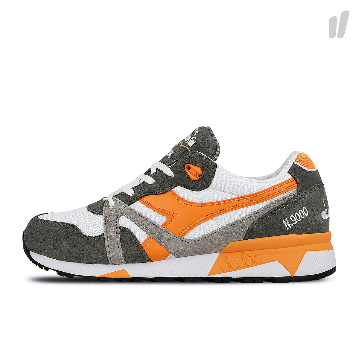 Diadora n9000 iii White-Charcoal Gray-Necta Sneakers 171853 01 7940 | Overkill