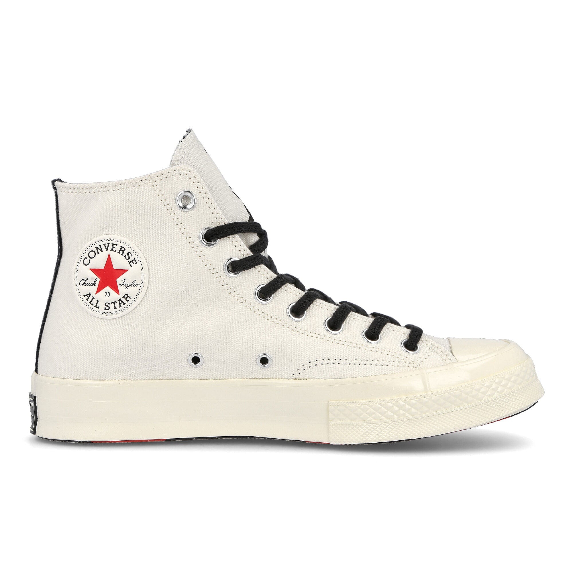 Converse Keith Haring x Converse Chuck 70 Hi Egret-Black-Red Sneakers Silhouette | Overkill