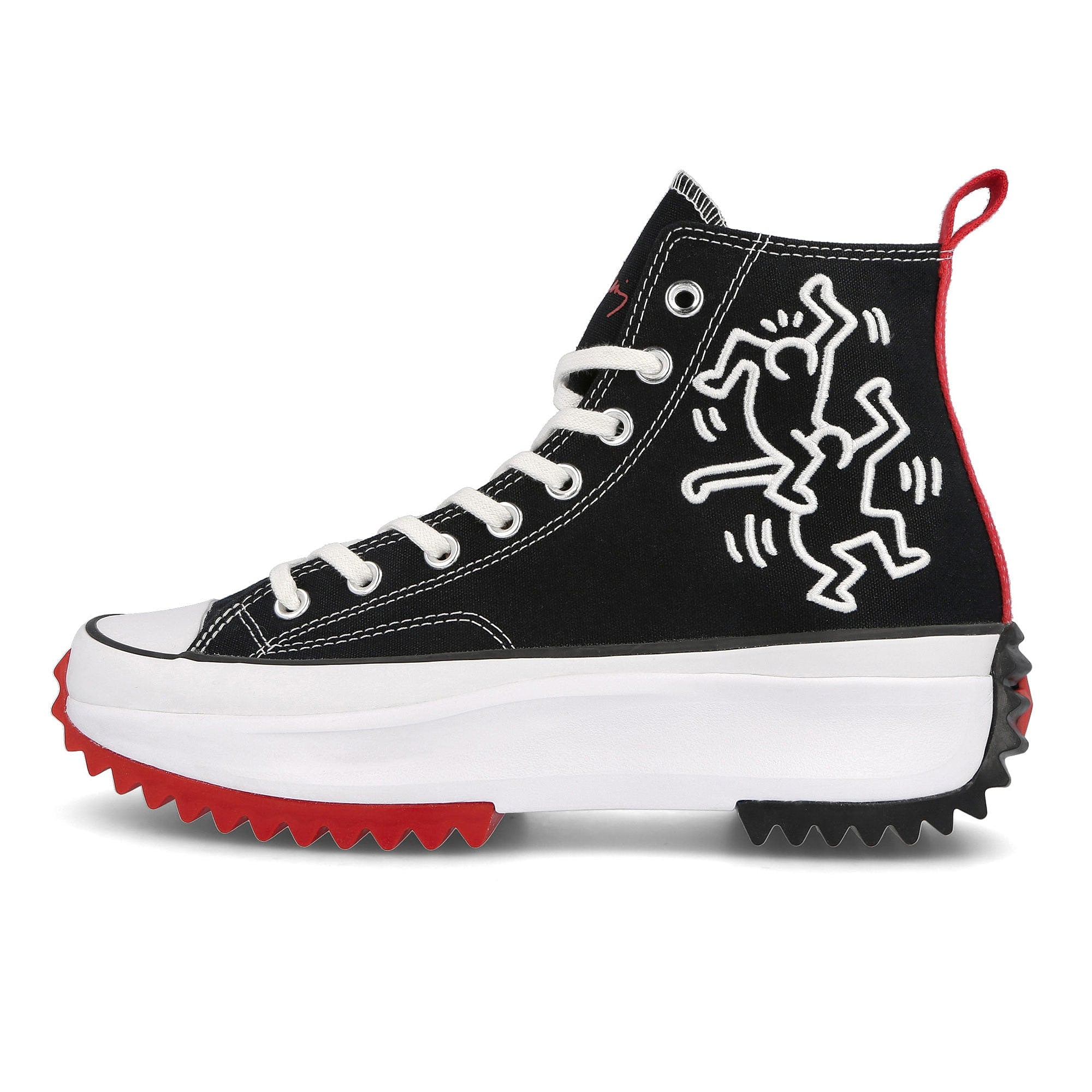 Converse Keith Haring x Converse Run Star Hike Hi Black / White / Red 171859C | Overkill