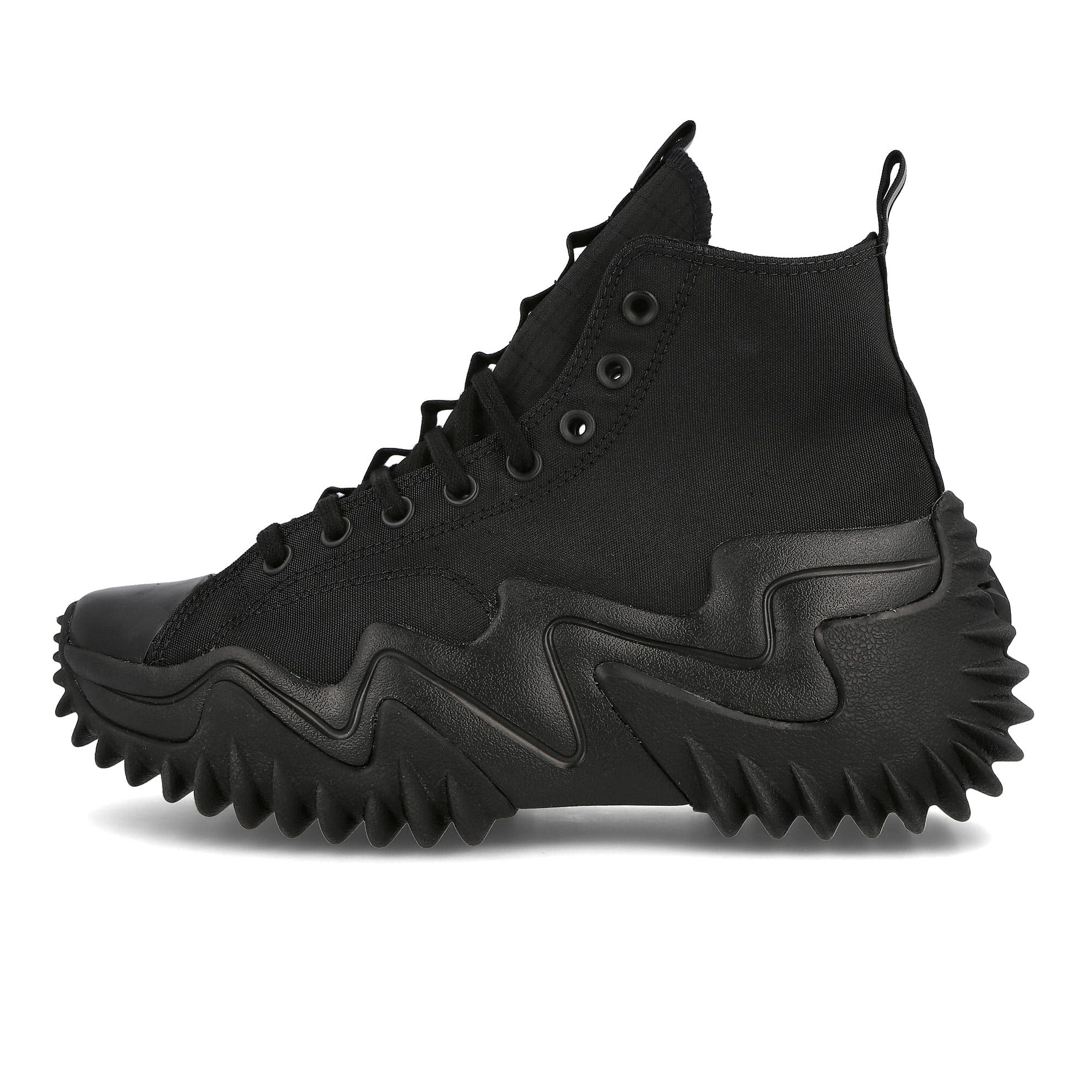 Converse run star motion hi Black-Black-Black Sneakers 172065C | Overkill