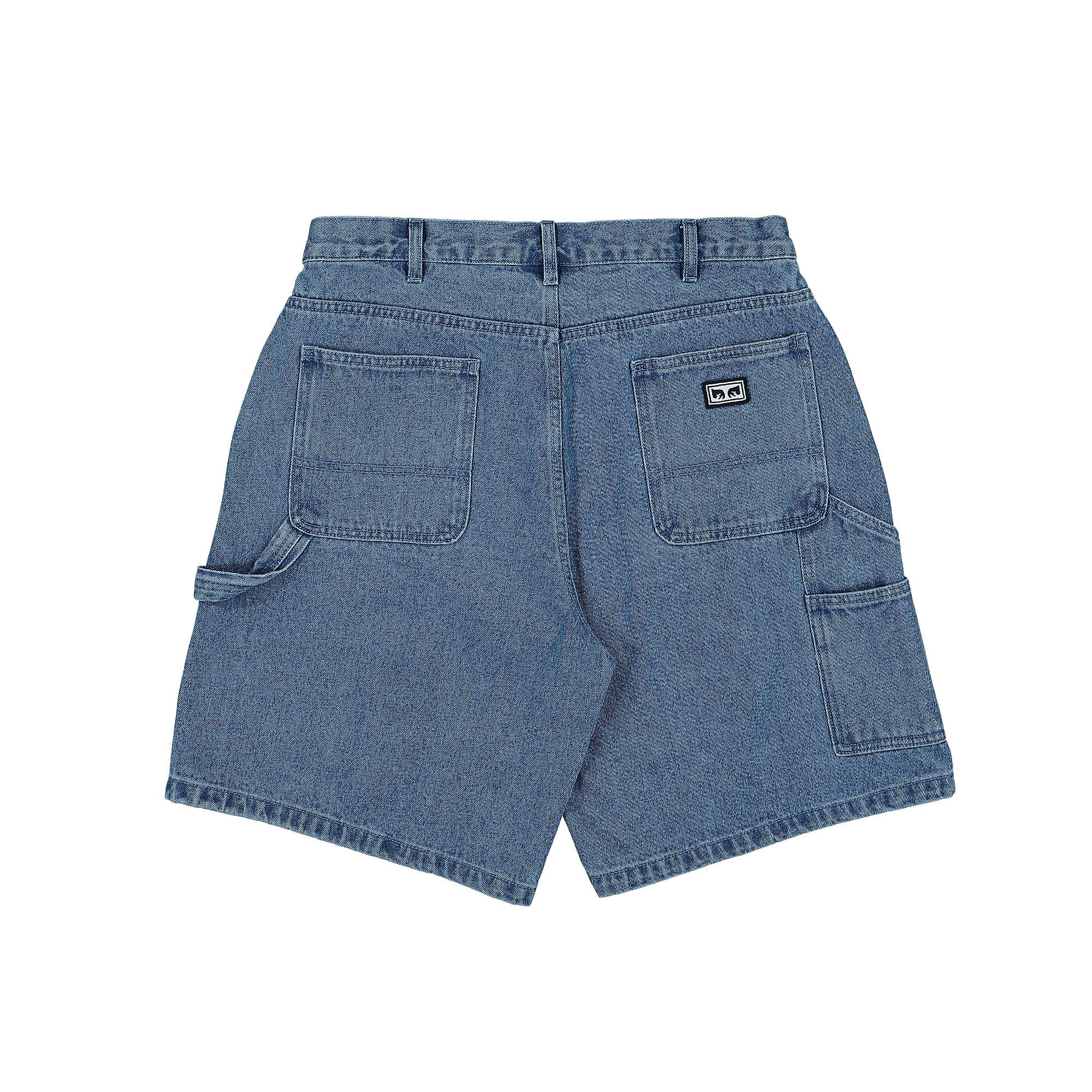 Obey Bigwig Denim Carpenter Short Light Indigo Shorts Material | Overkill