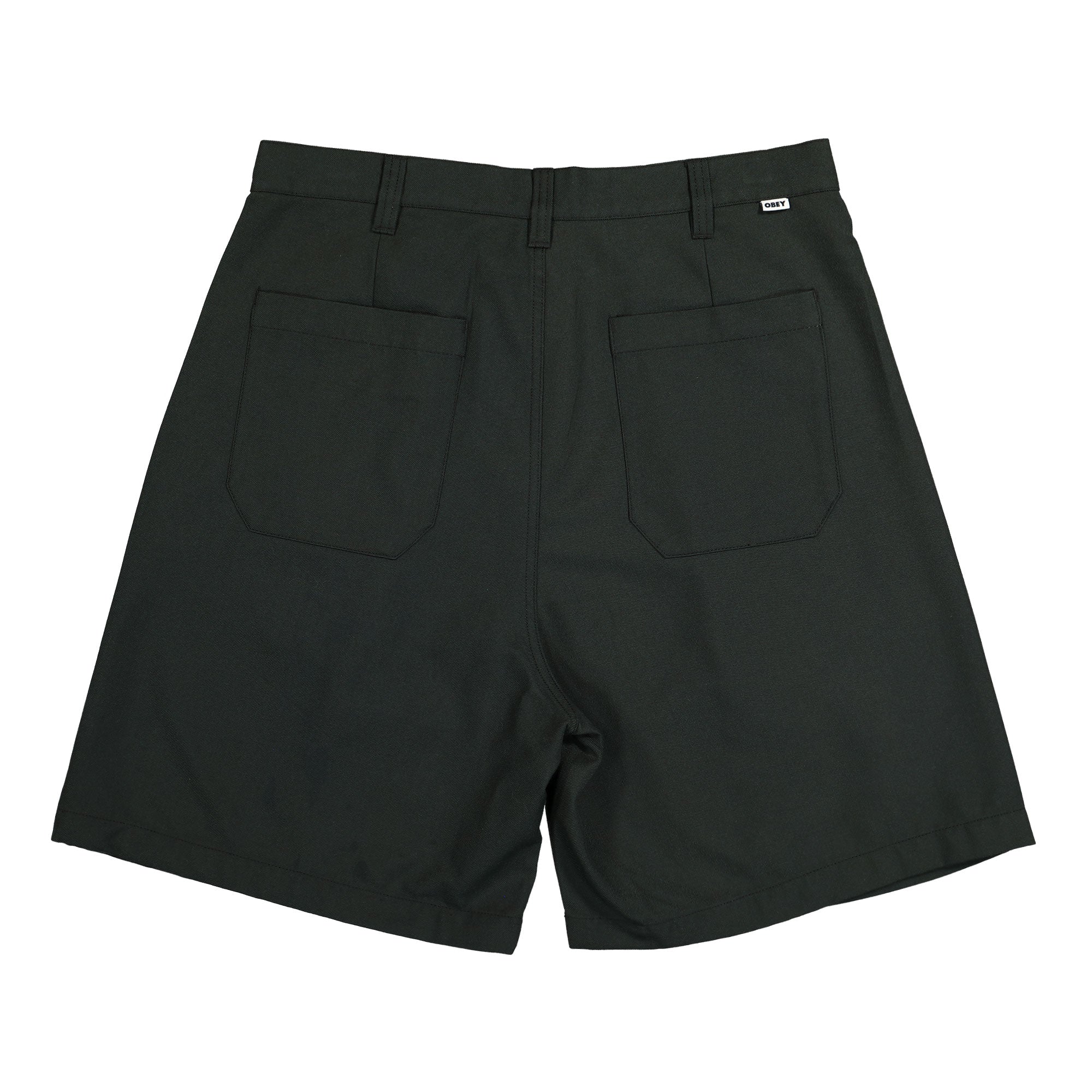 Obey Oliver Short Pirate Black Shorts Material | Overkill