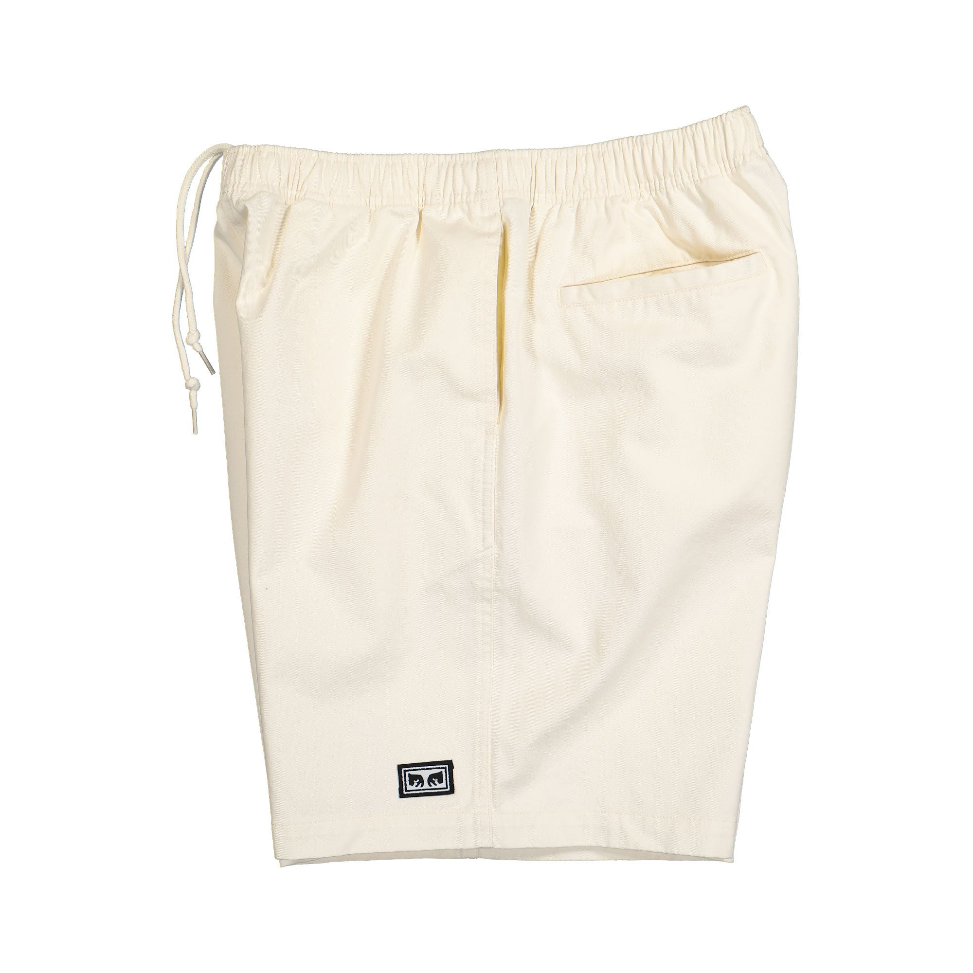 Obey Easy Relaxed Twill Short Unbleached Shorts Detail view 1 | Overkill