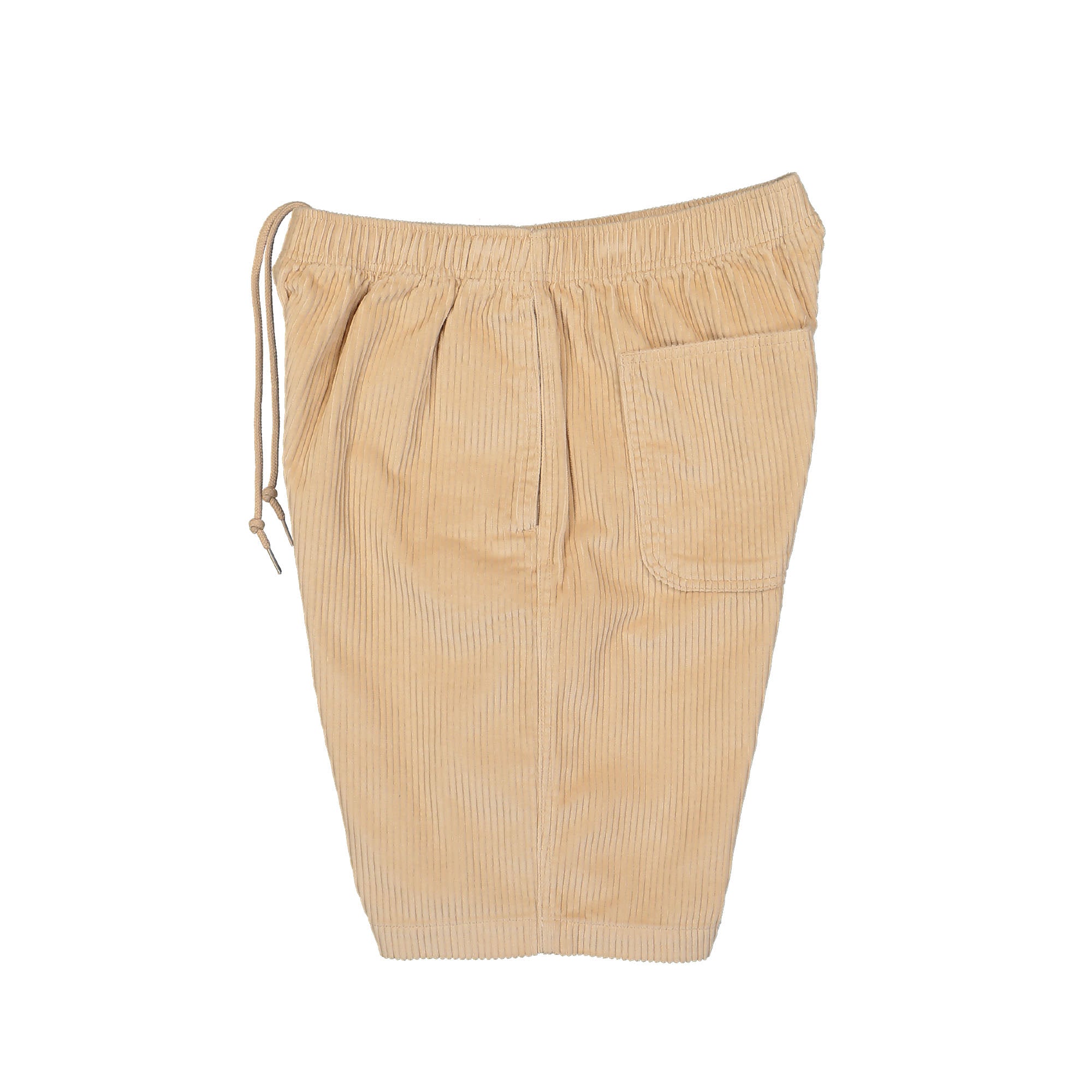 Obey Easy Relaxed Corduroy Short Irish Cream Shorts Close-up | Overkill
