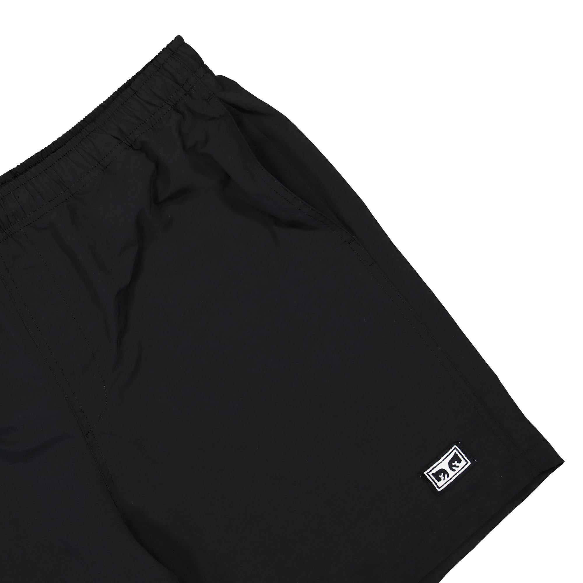 Obey Easy Eyes Nylon Short Black Shorts Detailfoto | Overkill