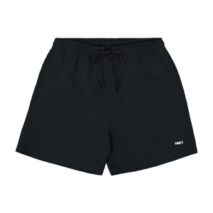 Obey Easy Water Short Black Swimwear 172120123 / Black | Overkill