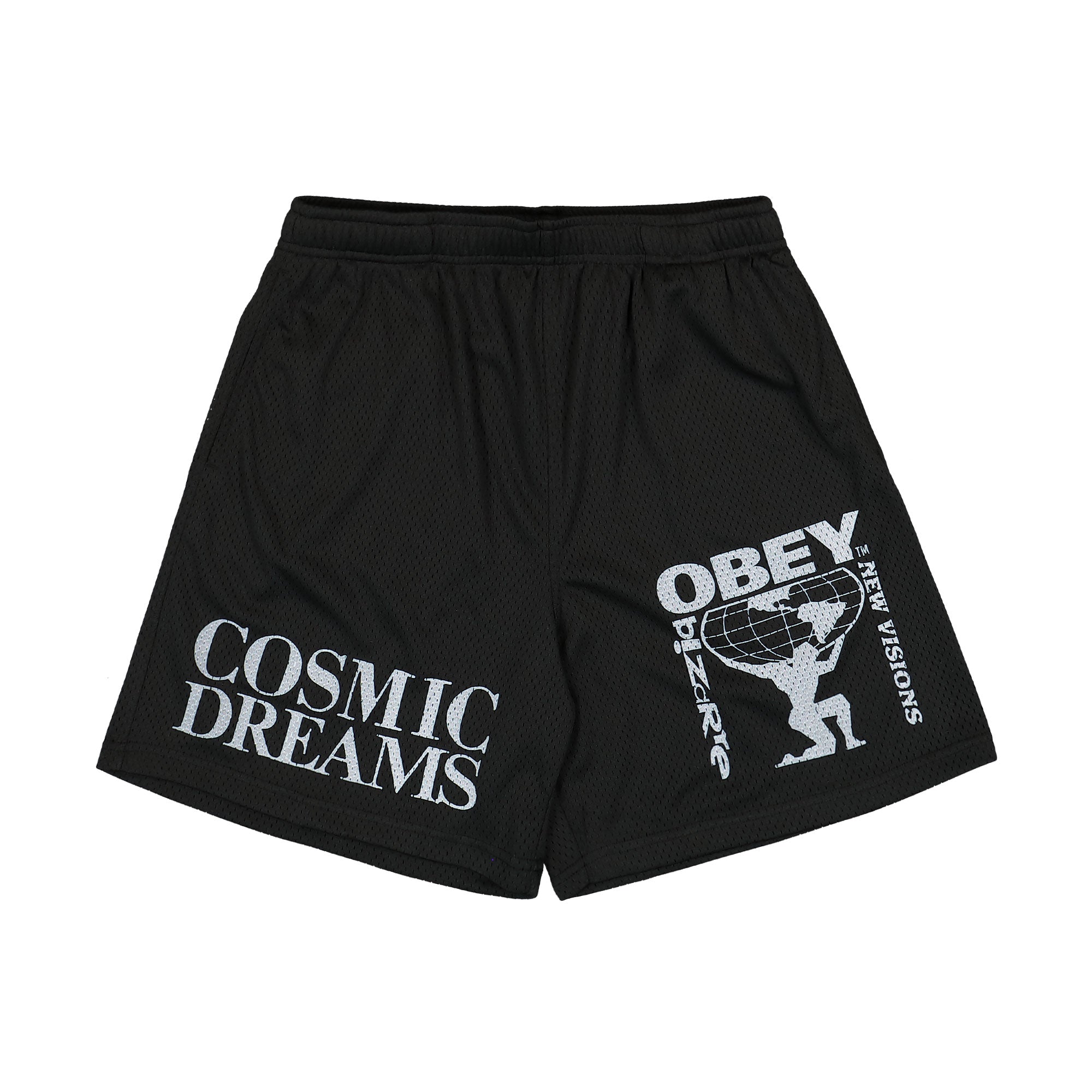 Obey Easy Cosmic Dreams Mesh Short Black Shorts 172120126 / Black | Overkill