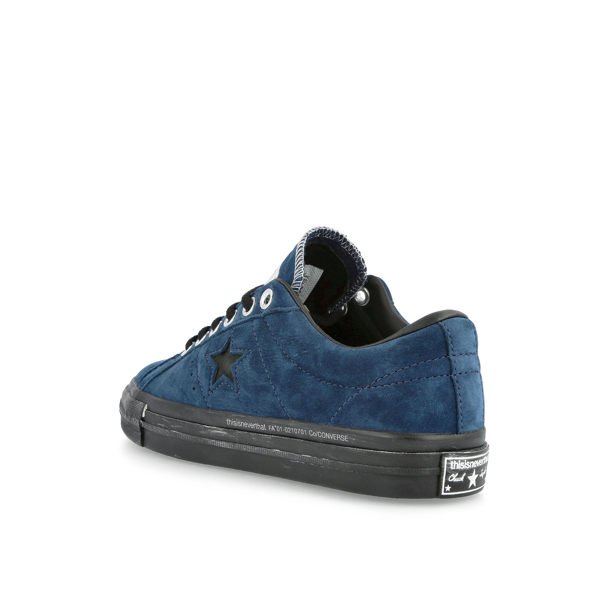 Converse thisisneverthat x Converse One Star Ox Poseidon / Black / Poseidon Close-up | Overkill