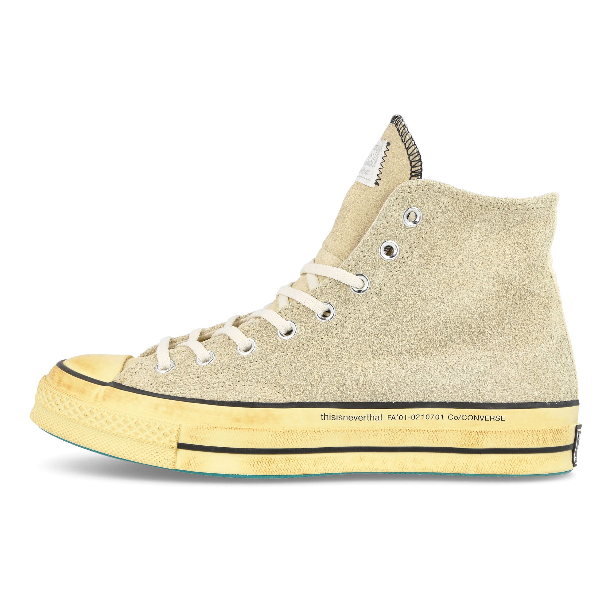 Converse thisisneverthat x Converse Chuck 70 Hi Lemon Icing / Pastel Yellow 172395C | Overkill