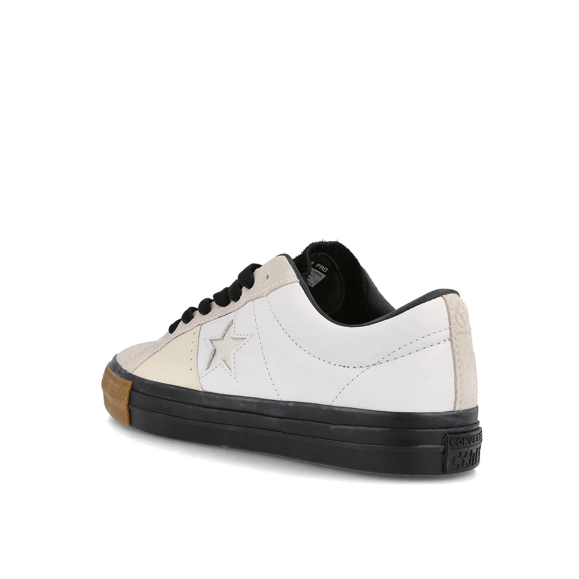 Converse Carhartt WIP x Converse One Star Pro Ox White / Black / Gum Honey Close-up | Overkill