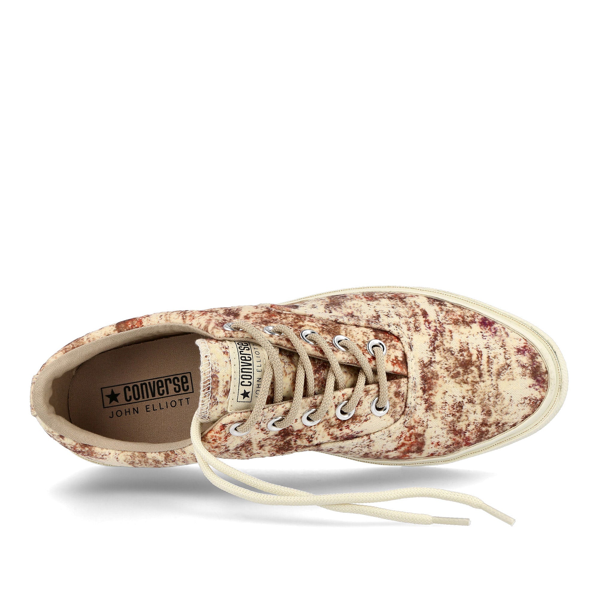 Converse John Elliott x Converse Skid Grip Ox Antique White / Brown / Egret Detail view 1 | Overkill