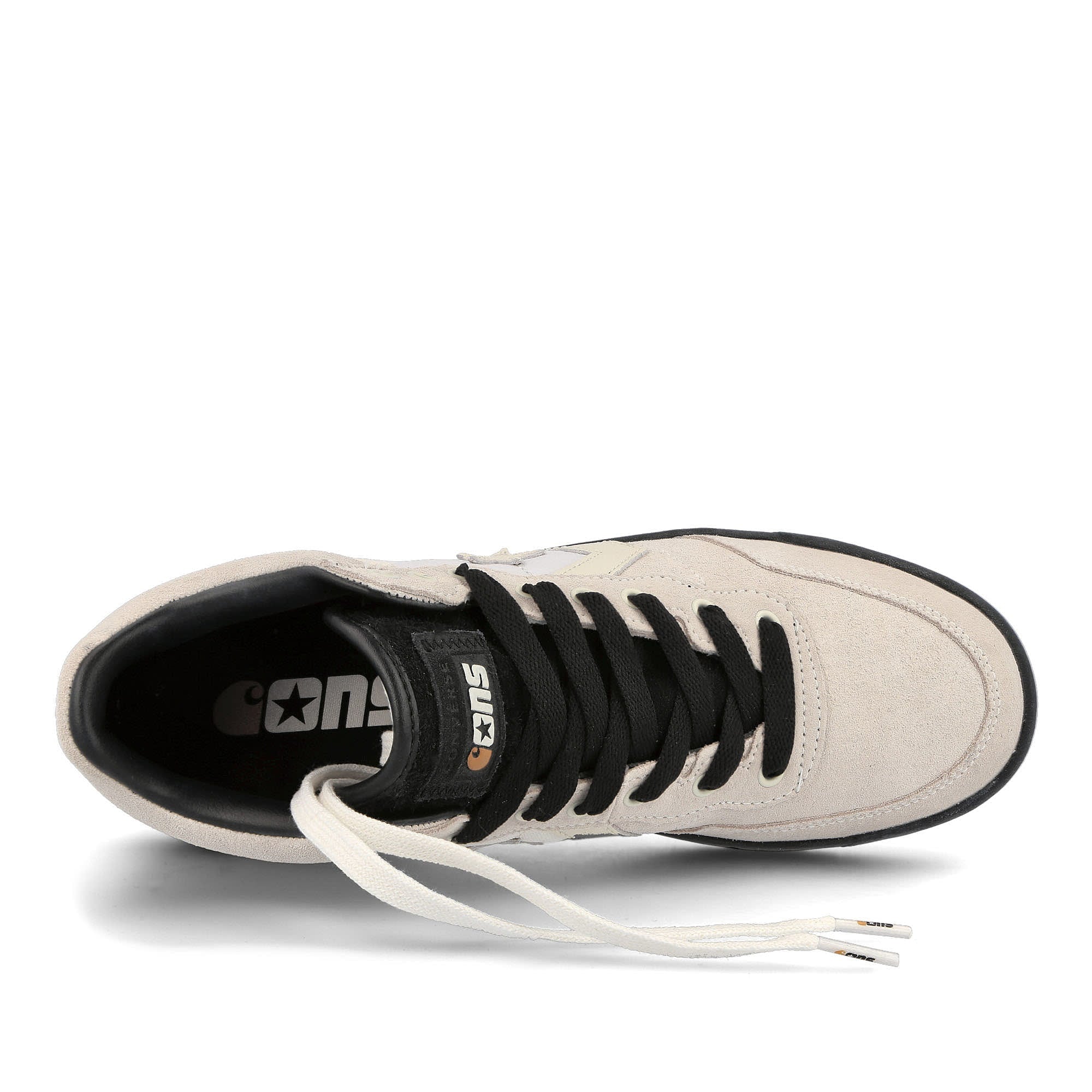 Converse Carhartt WIP x Converse Fastbreak Pro Mid White / Black / Gum Honey Detail view 1 | Overkill