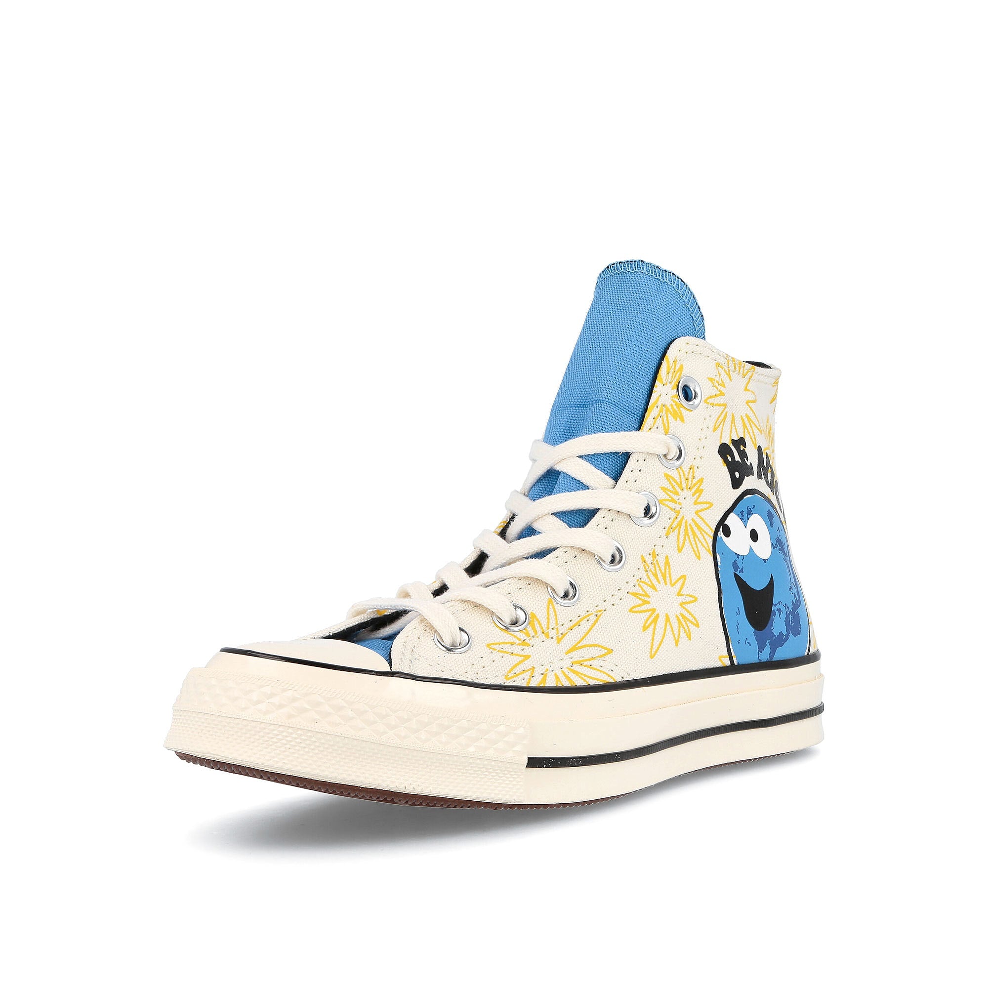 Converse chuck 70 hi Egret-University Blue-Amarillo Sneakers Close Up | Overkill