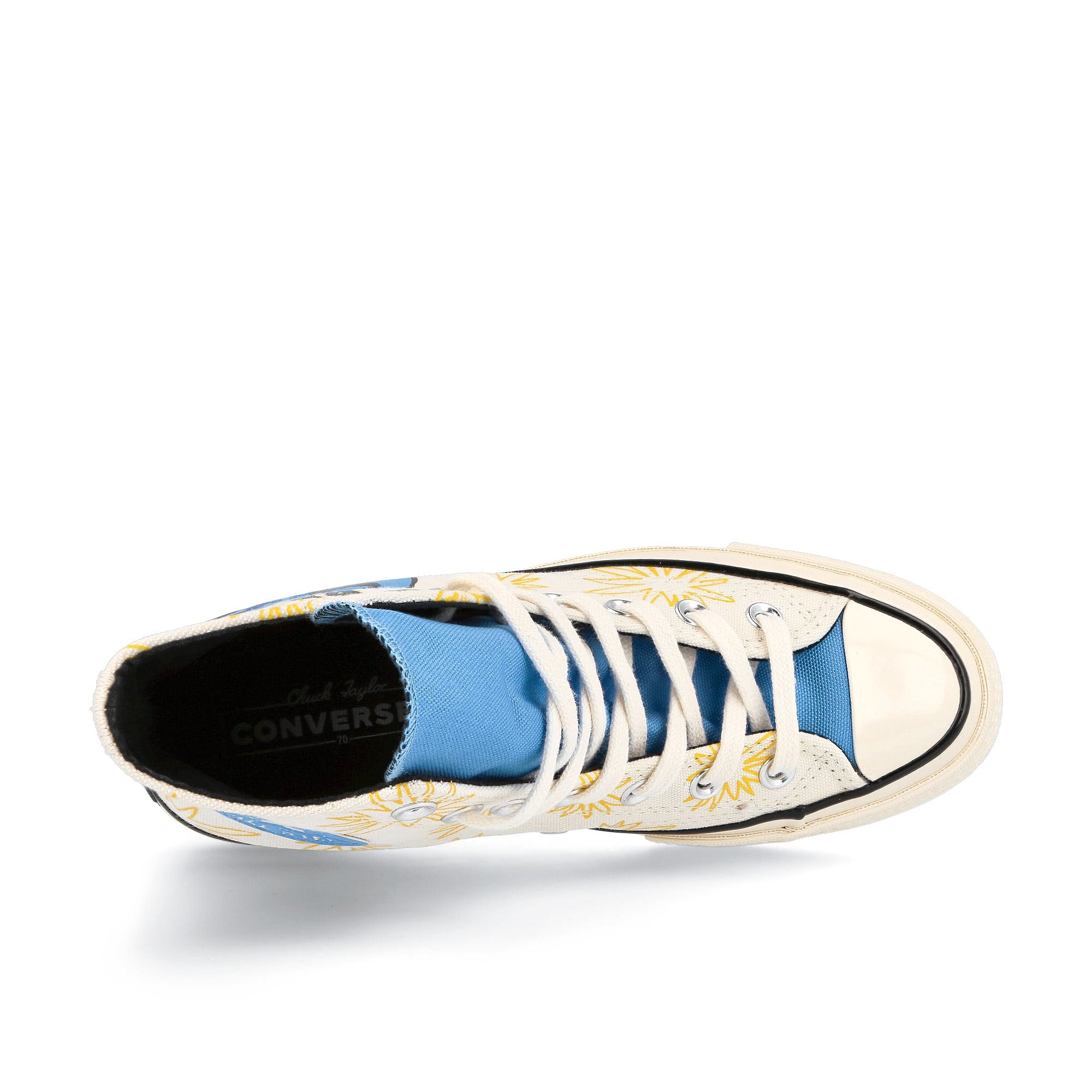 Converse chuck 70 hi Egret-University Blue-Amarillo Sneakers Detailfoto | Overkill