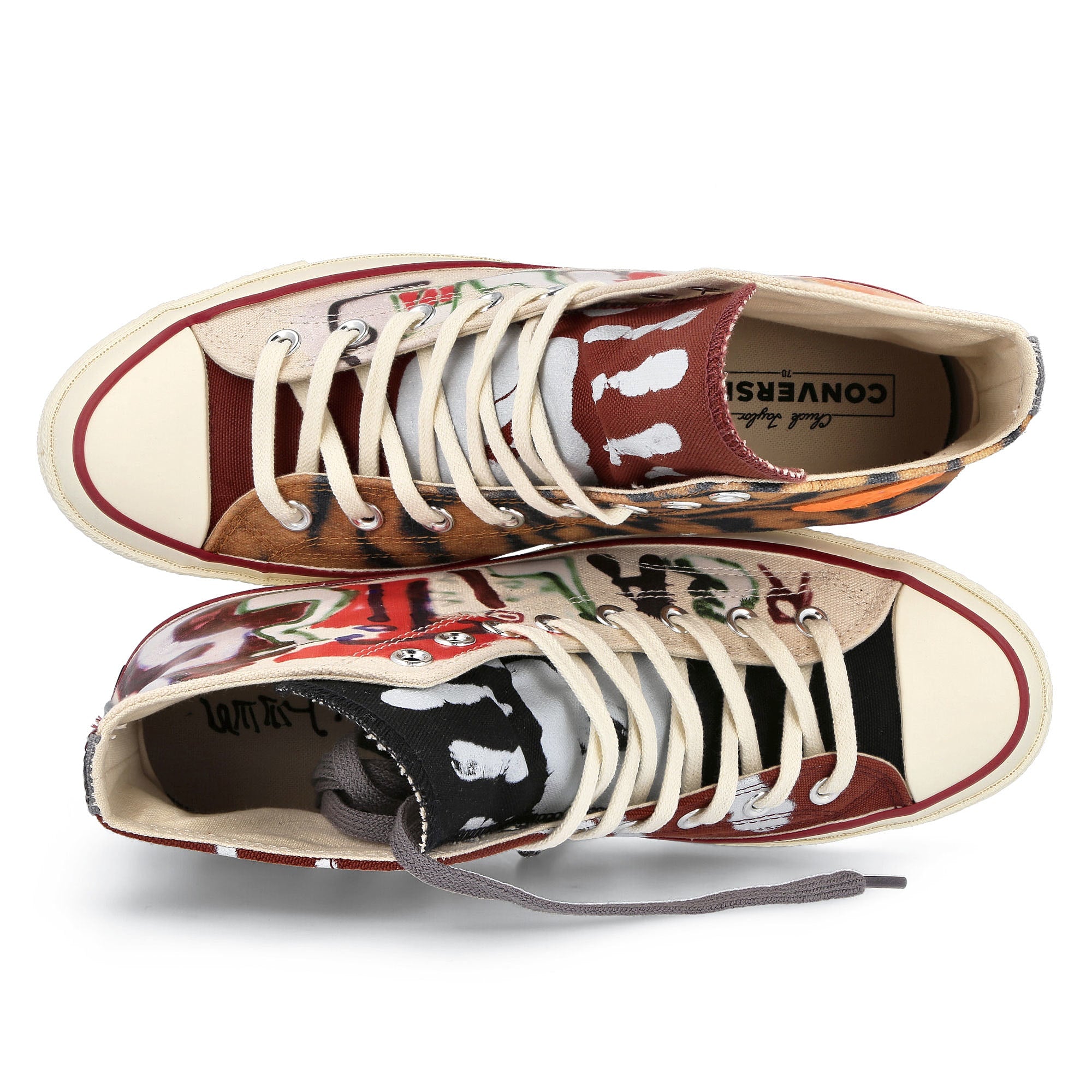 Converse Come Tees x Converse Chuck 70 Hi White / Multicolor / Egret 173121C | Overkill
