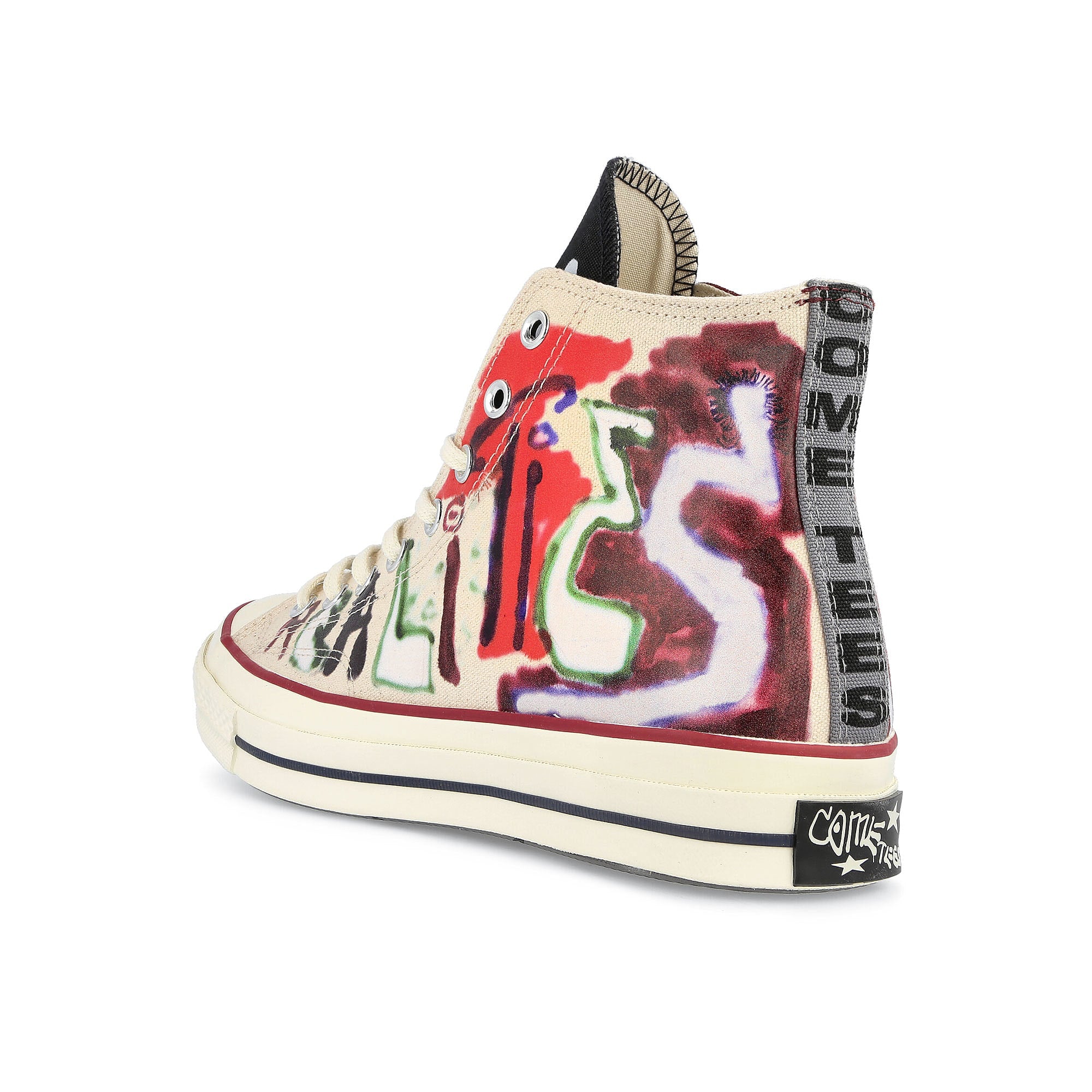 Converse Come Tees x Converse Chuck 70 Hi White / Multicolor / Egret Detailfoto | Overkill