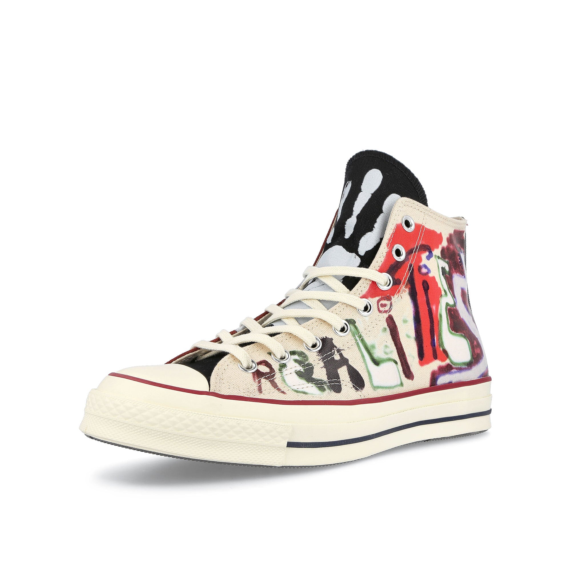 Converse Come Tees x Converse Chuck 70 Hi White / Multicolor / Egret Detail view 1 | Overkill