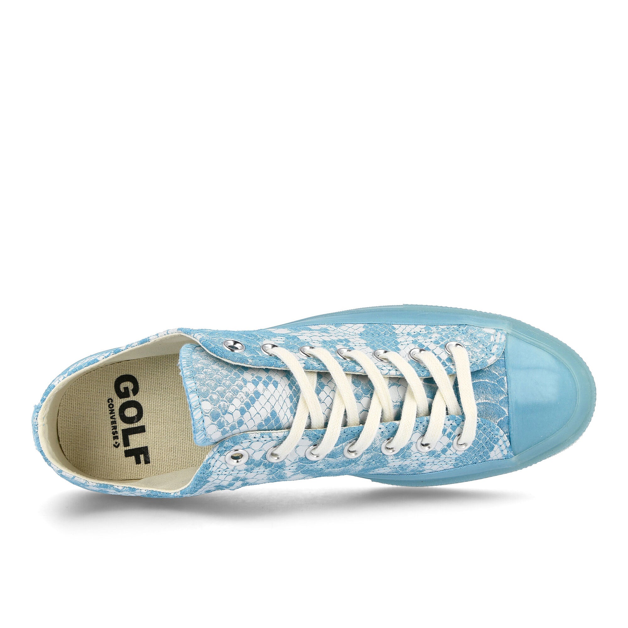 Converse Golf Le Fleur x Converse Chuck 70 OX Vintage White-Blue Topaz-Black Sneakers Detailfoto | Overkill