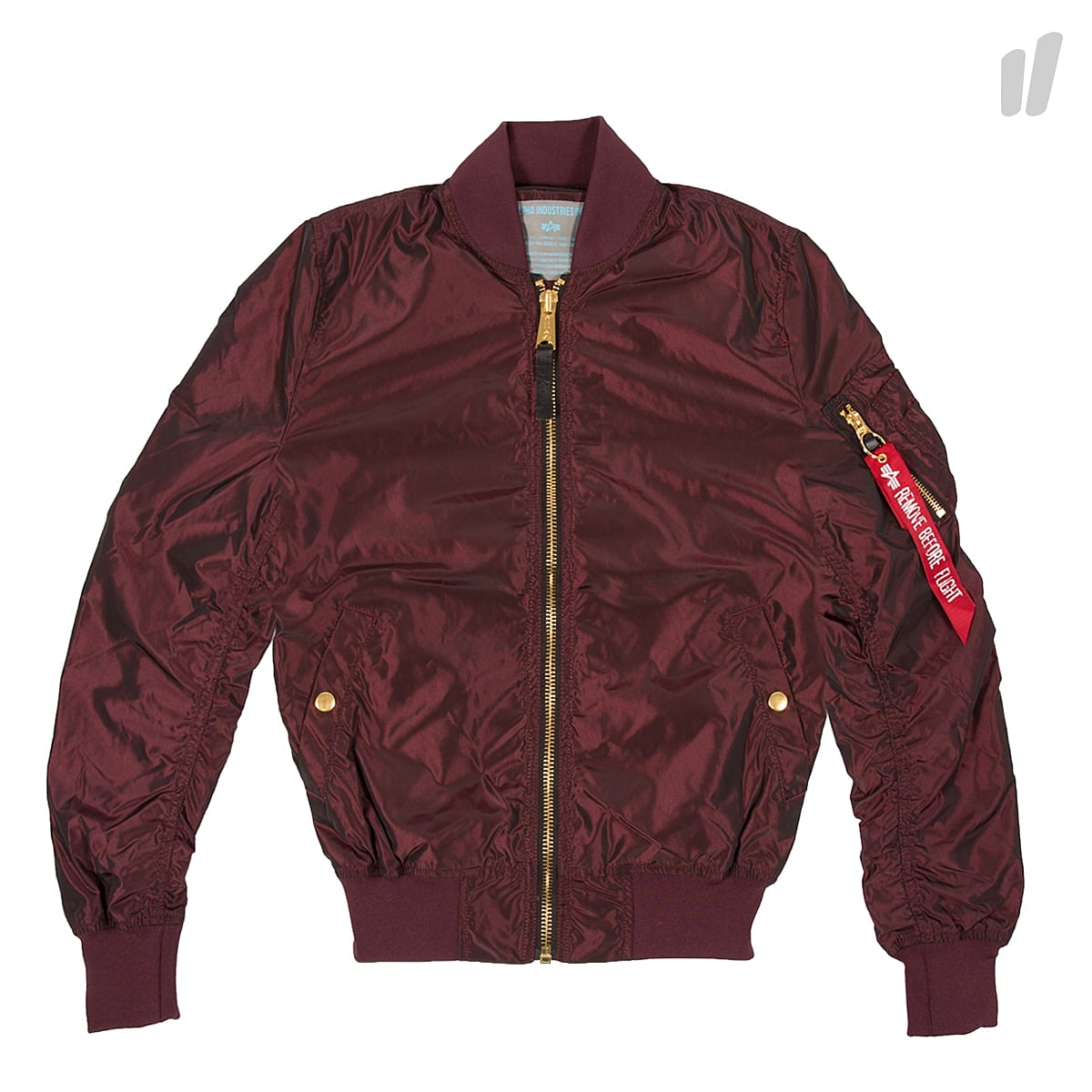 Alpha Industries wmns ma-1 lw pm iridium Burgundy Jackets 176002 184 | Overkill