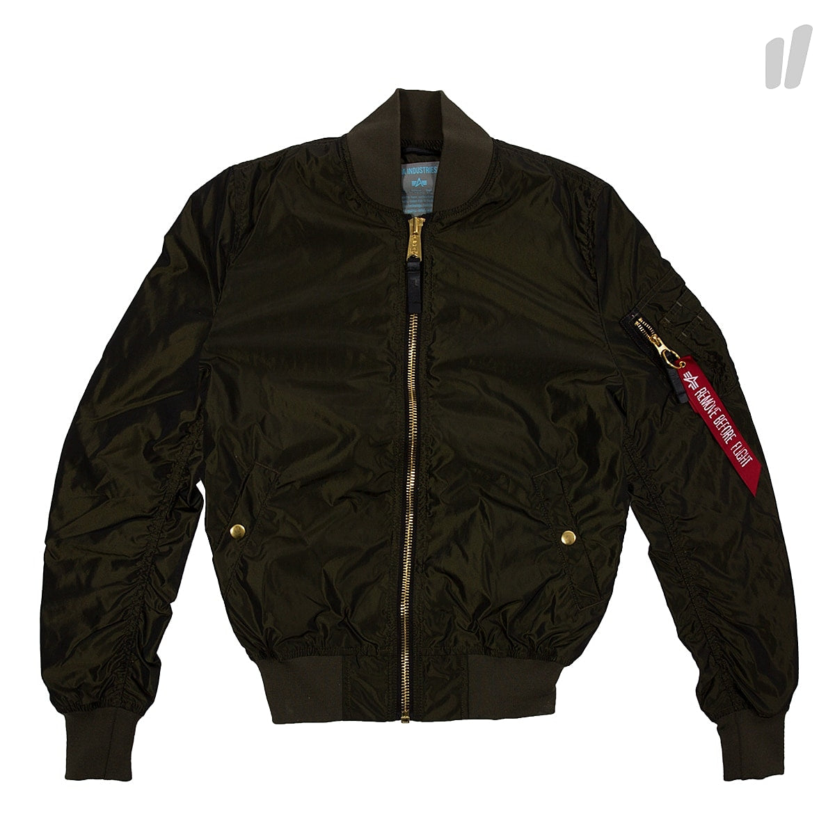 Alpha Industries wmns ma-1 lw pm iridium Dark Green Jackets 176002 257 | Overkill