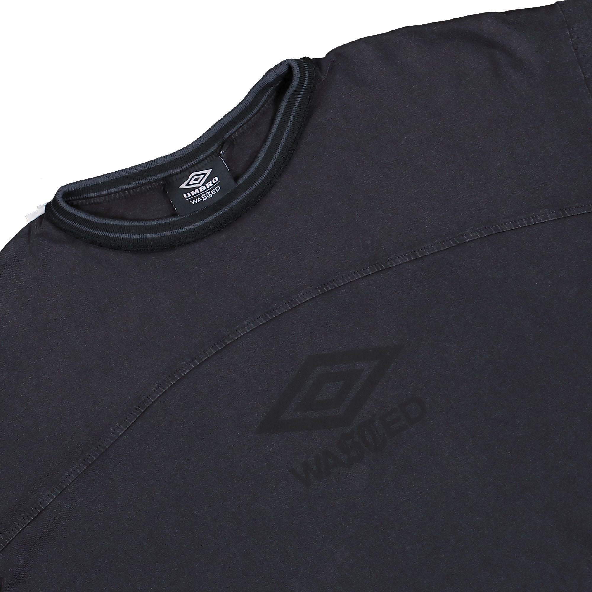 Umbro x Wasted Paris Boxy T-Shirt Faded Black T-Shirt 177053 Detailfoto | Overkill