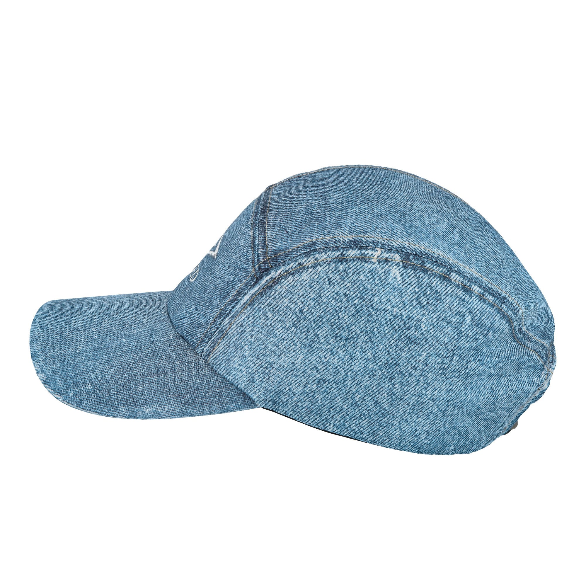 Umbro x Wasted Paris Trompe L'oeil Track Cap Washed Blue Basecap 177059 Close-up | Overkill