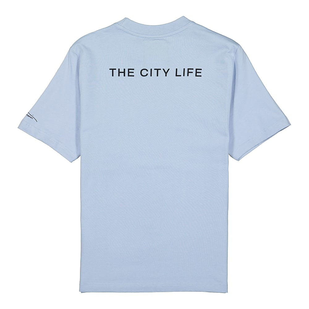 Wasted Paris Kevin Cummins x Wasted Paris Life T-Shirt City Blue T-Shirts Material | Overkill