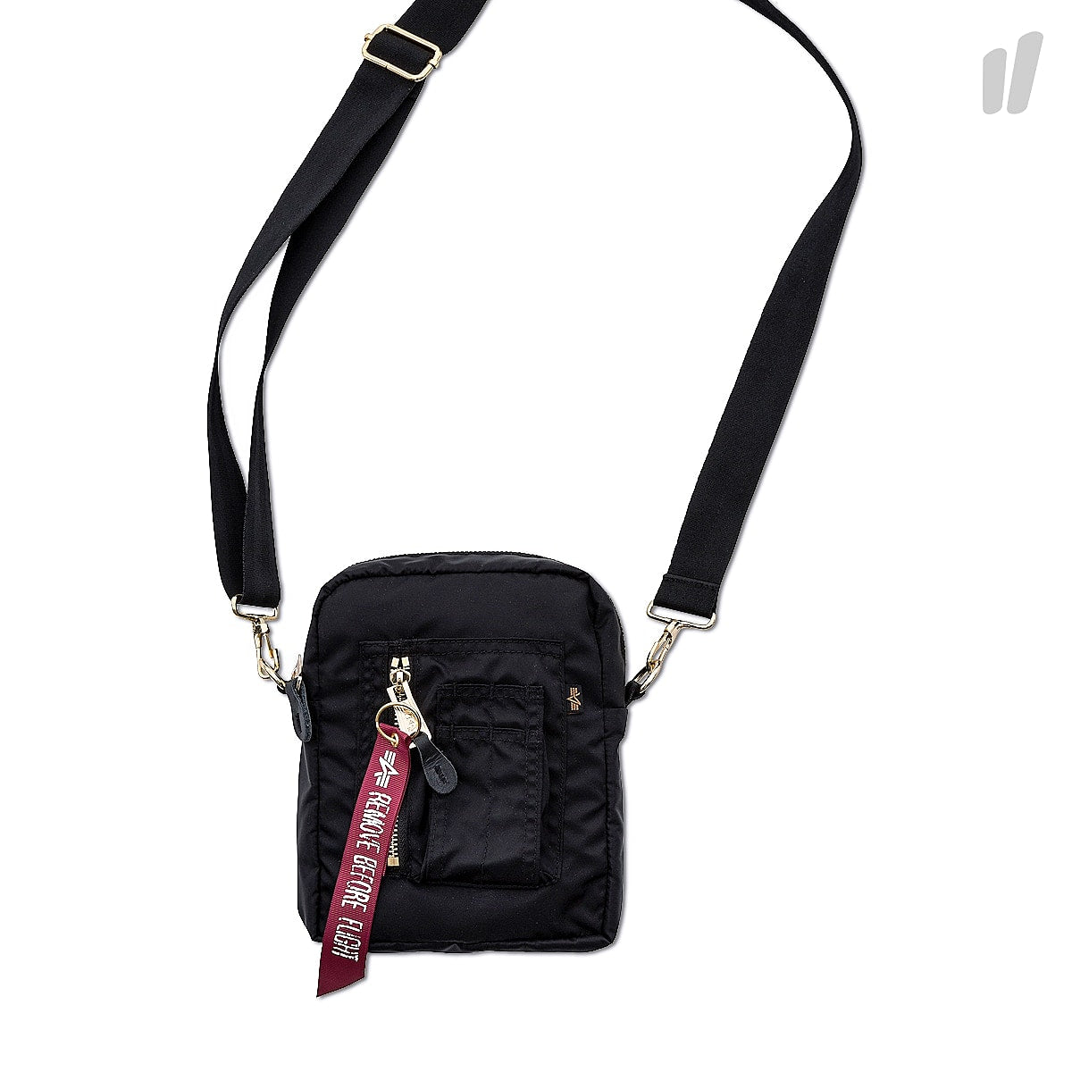 Alpha Industries Flyers Kit Bag Black Shoulder & Cross Body Bags 178912 03 | Overkill
