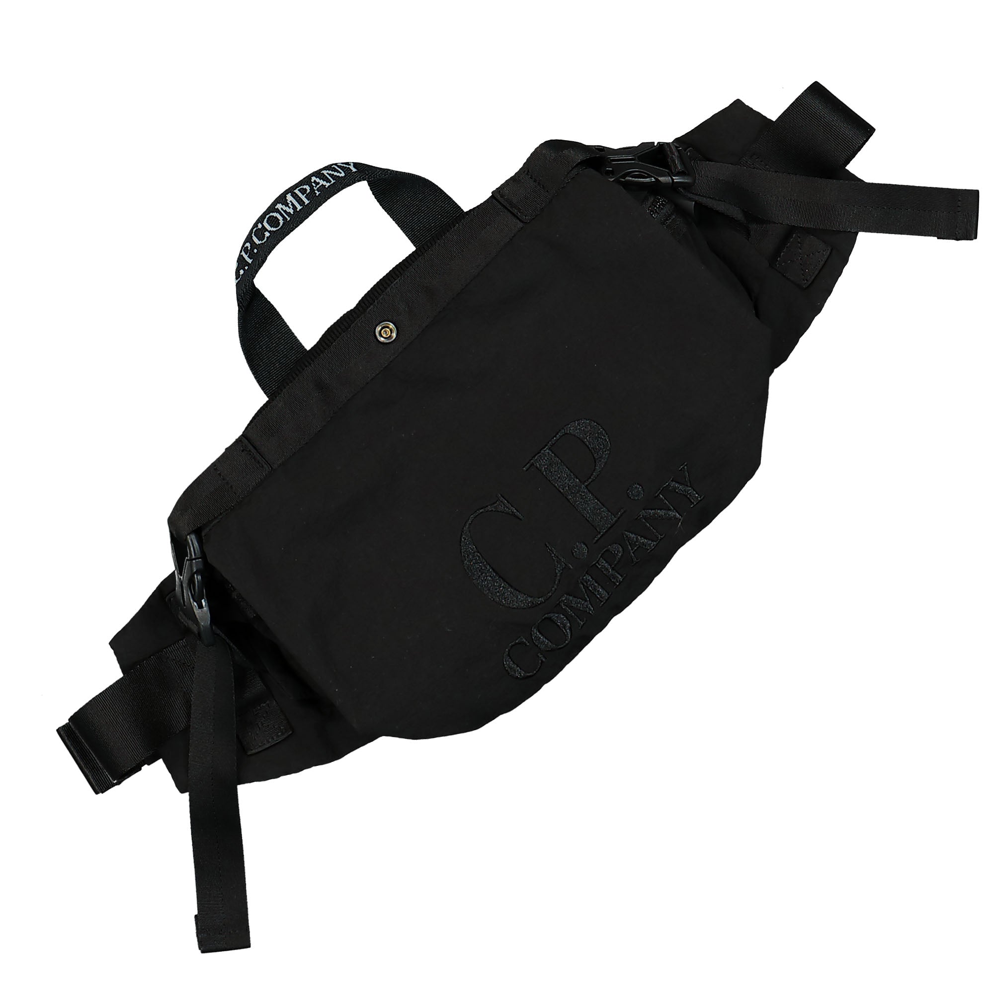 C.P. Company Accessories Bag In Plain Paper Touch Black Hip & Waist Bags Detailfoto | Overkill