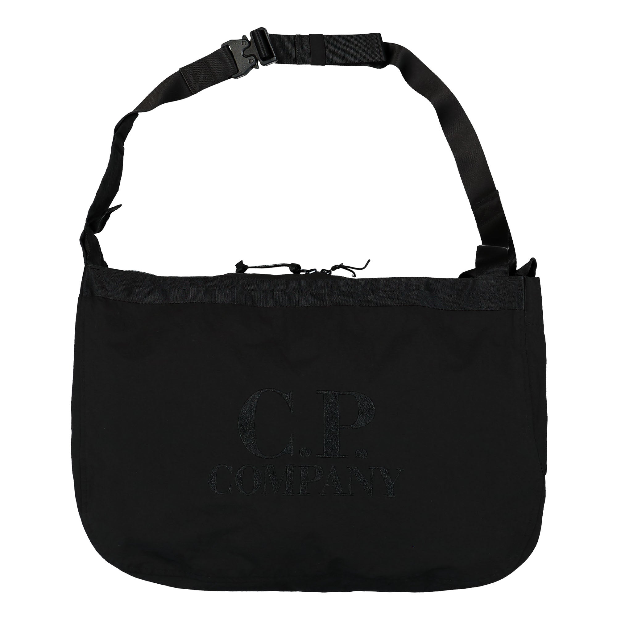 C.P. Company Accessories Bag In Plain Paper Touch Black Shoulder & Cross Body Bags 17CMAC085A-110188G 999 | Overkill