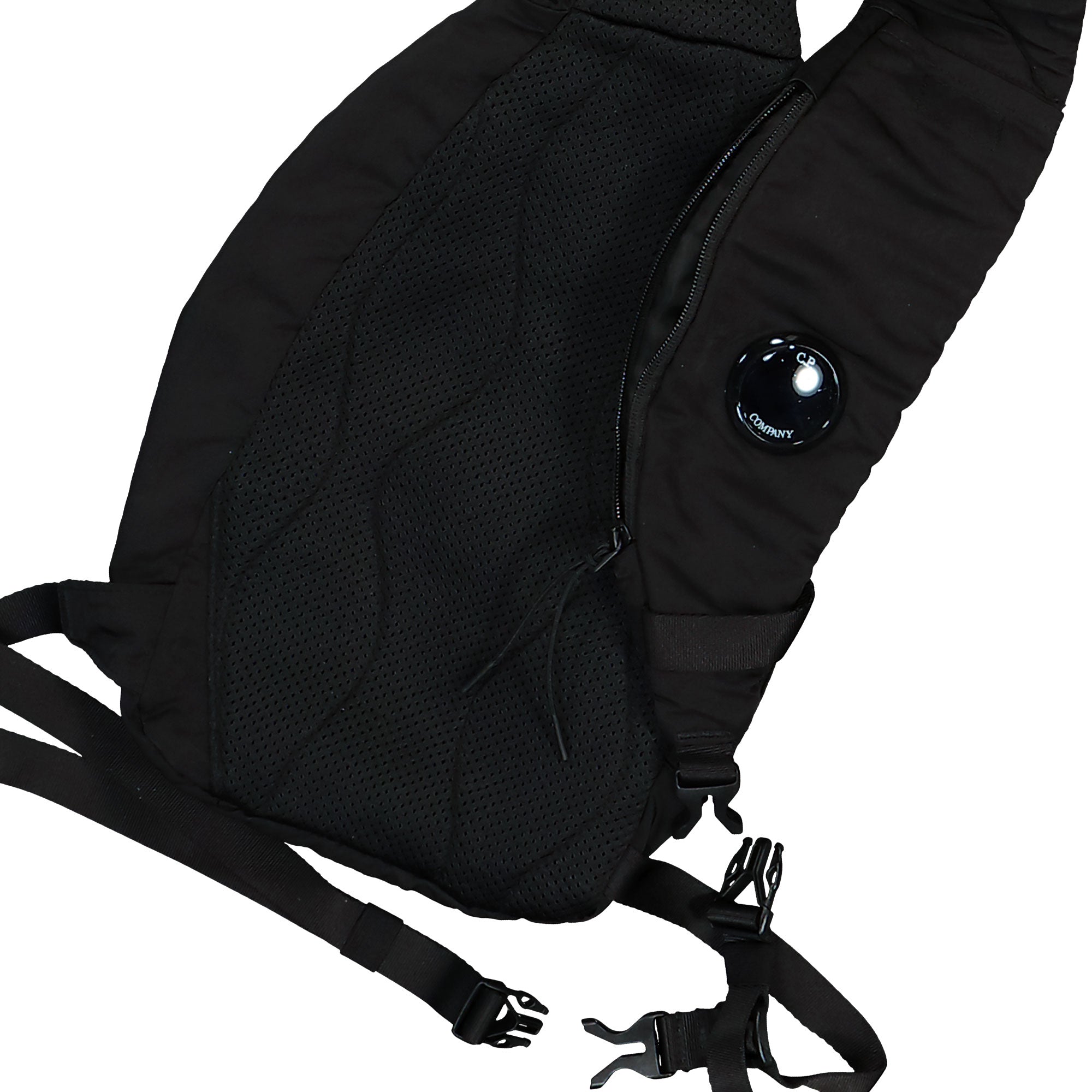C.P. Company Nylon B Crossbody Backpack Black Shoulder & Cross Body Bags Detail view 1 | Overkill