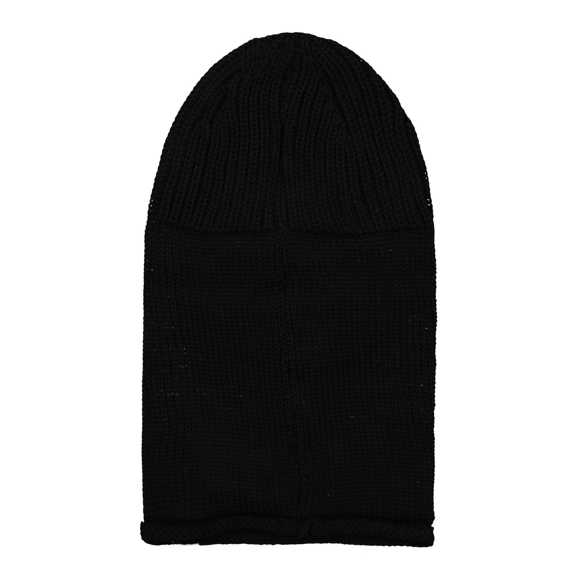 C.P. Company Extra Fine Merino Wool Goggle Balaclava Black Balaclavas Material | Overkill