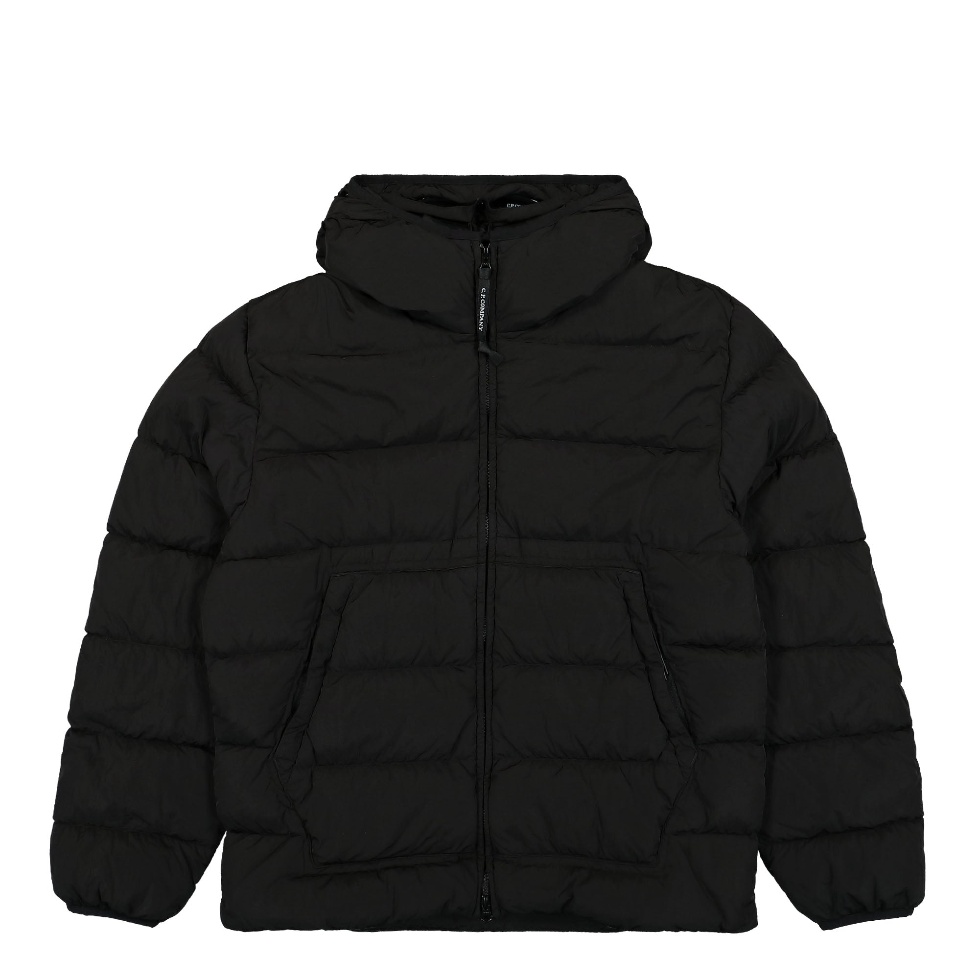 C.P. Company Chrome-R Goggle Down Jacket Black Puffer Jackets 17CMOW079A-005904G | Overkill