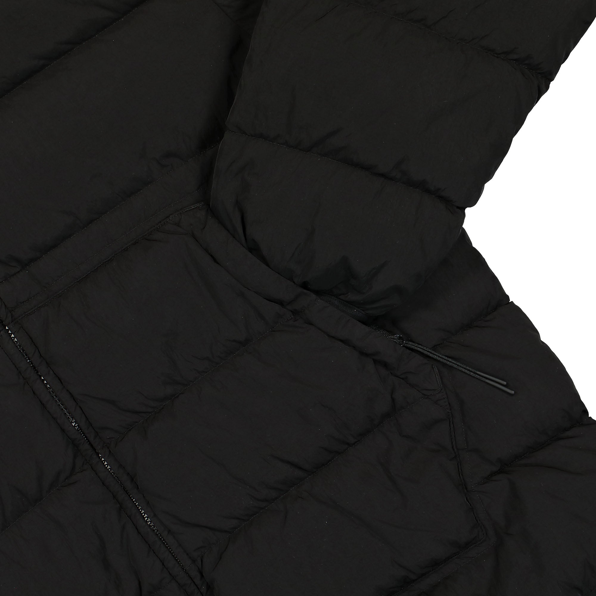 C.P. Company Chrome-R Goggle Down Jacket Black Puffer Jackets Detail view 1 | Overkill