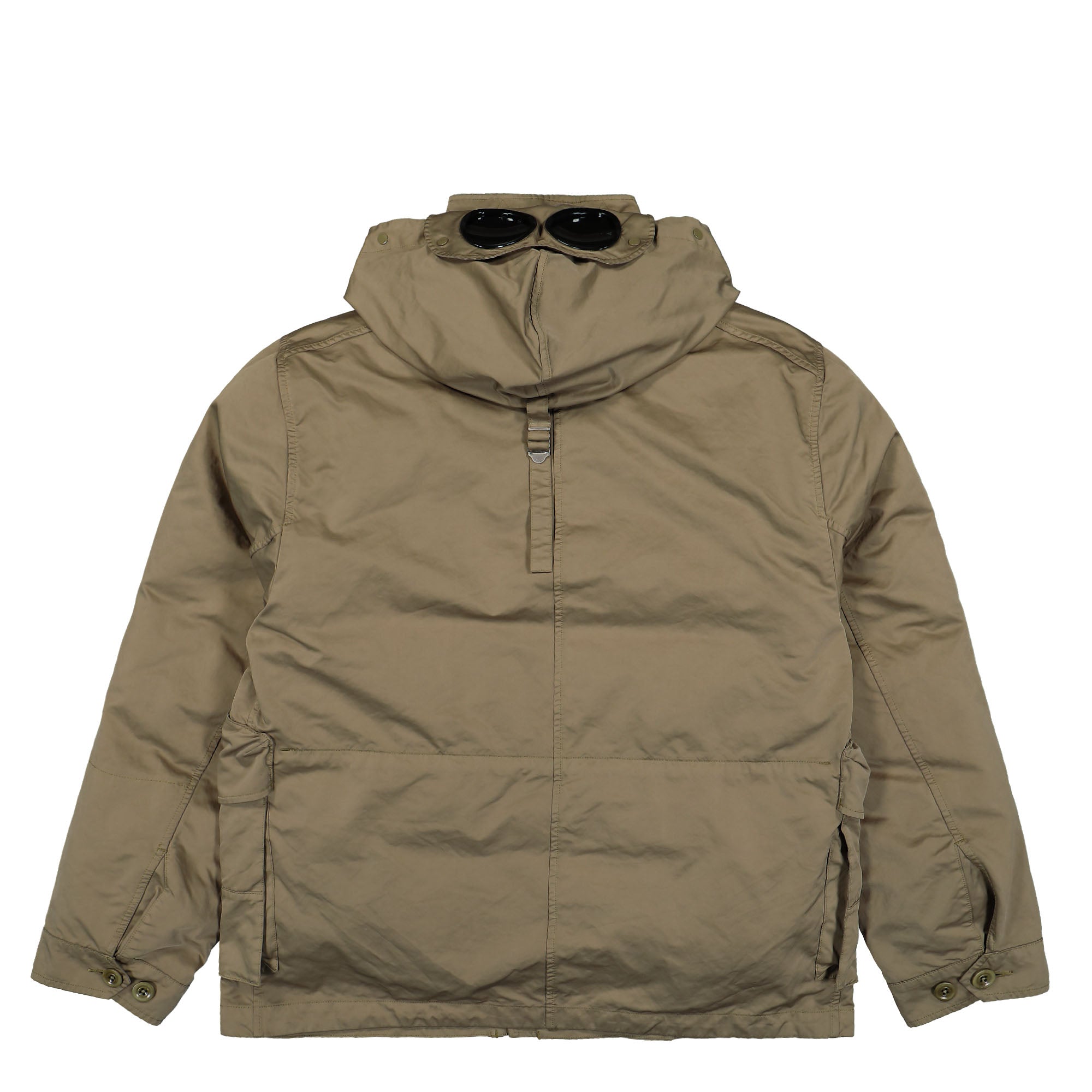 C.P. Company Outerwear Medium Jacket In Micro Kei Walnut Jackets Material | Overkill