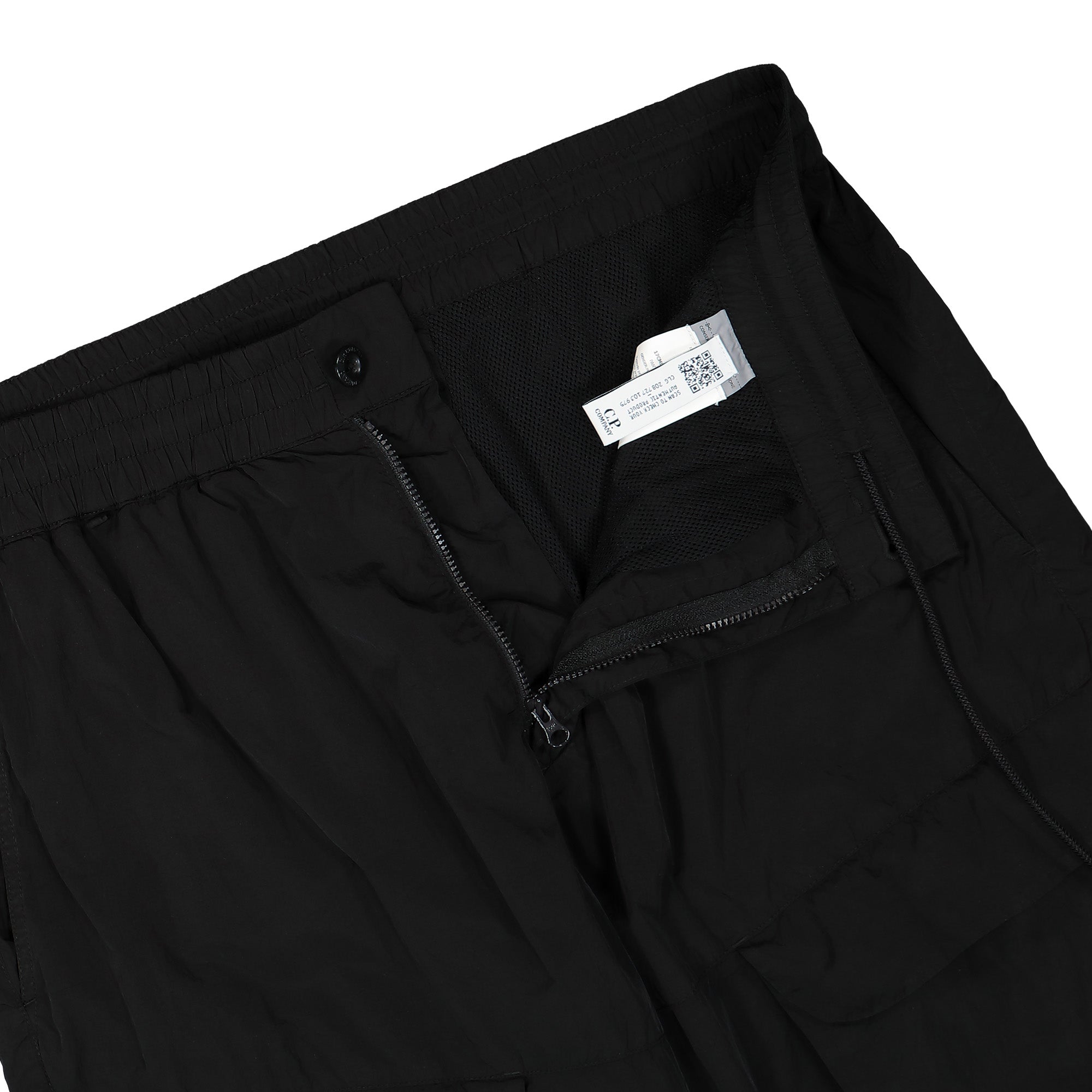 C.P. Company Chrome-R Loose Cargo Pants Black Cargo Pants Detailfoto | Overkill
